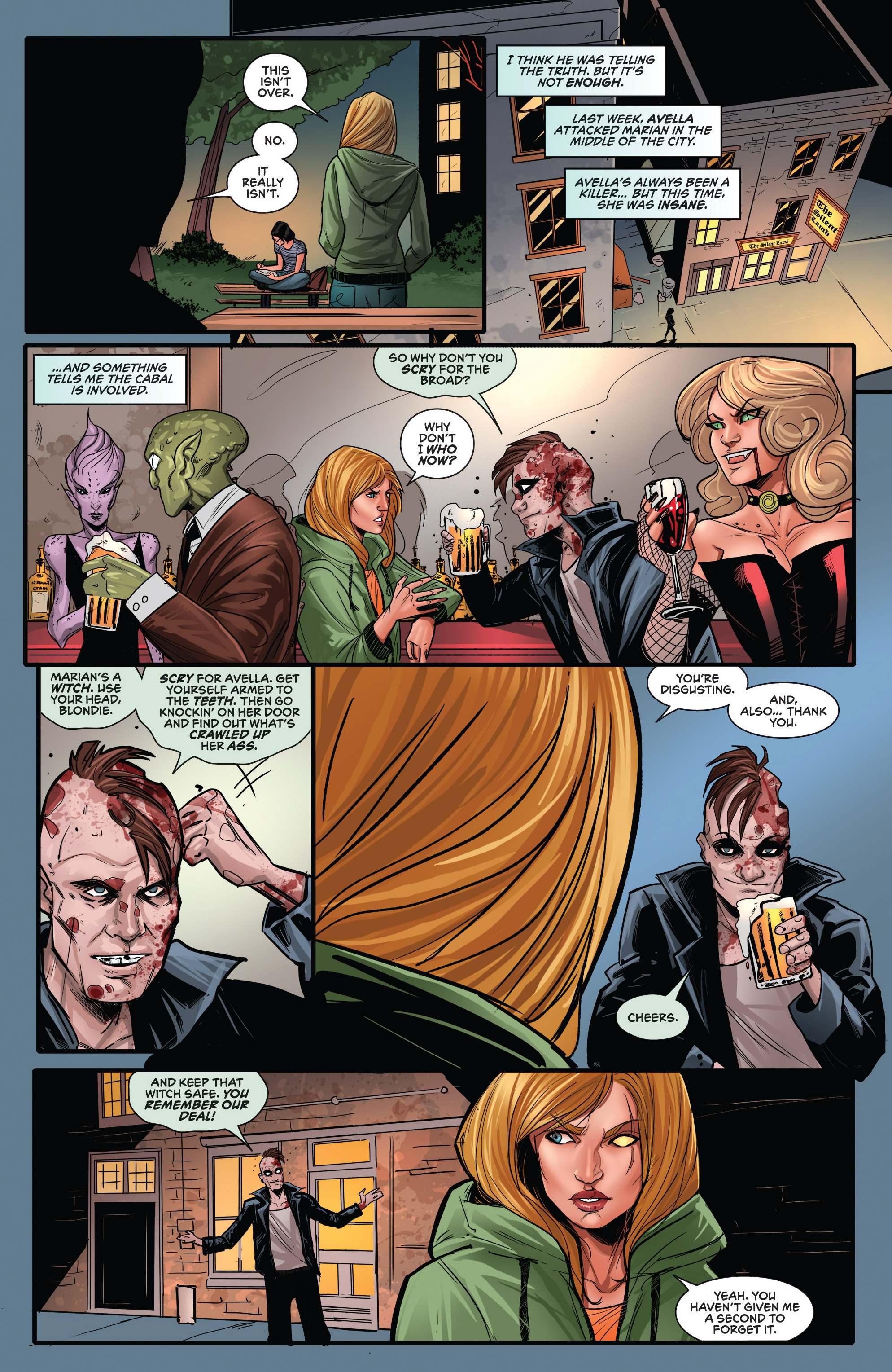 Read online Grimm Fairy Tales presents Robyn Hood (2014) comic -  Issue #9 - 10