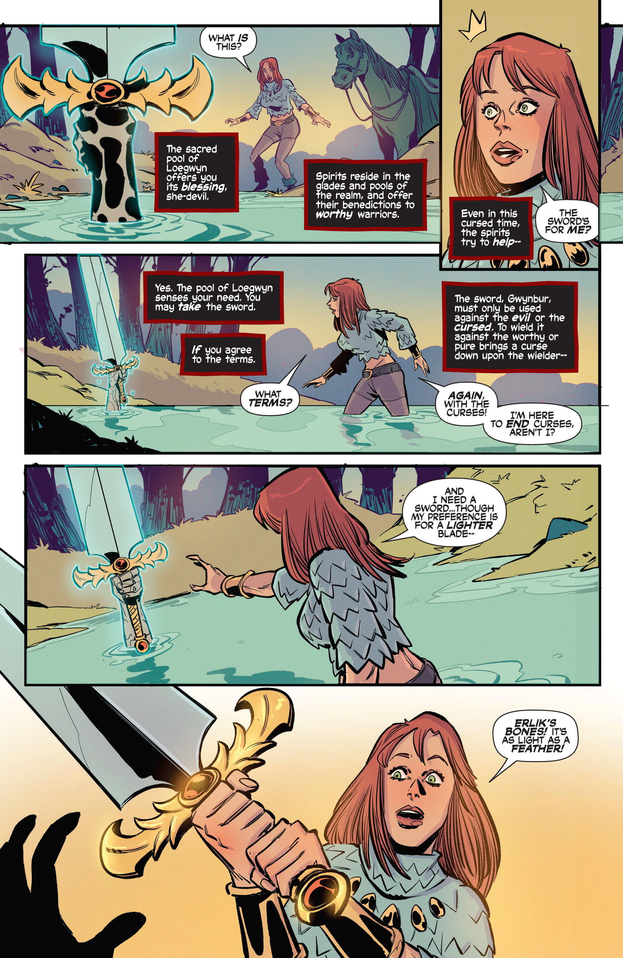 Read online Immortal Red Sonja comic -  Issue #2 - 17