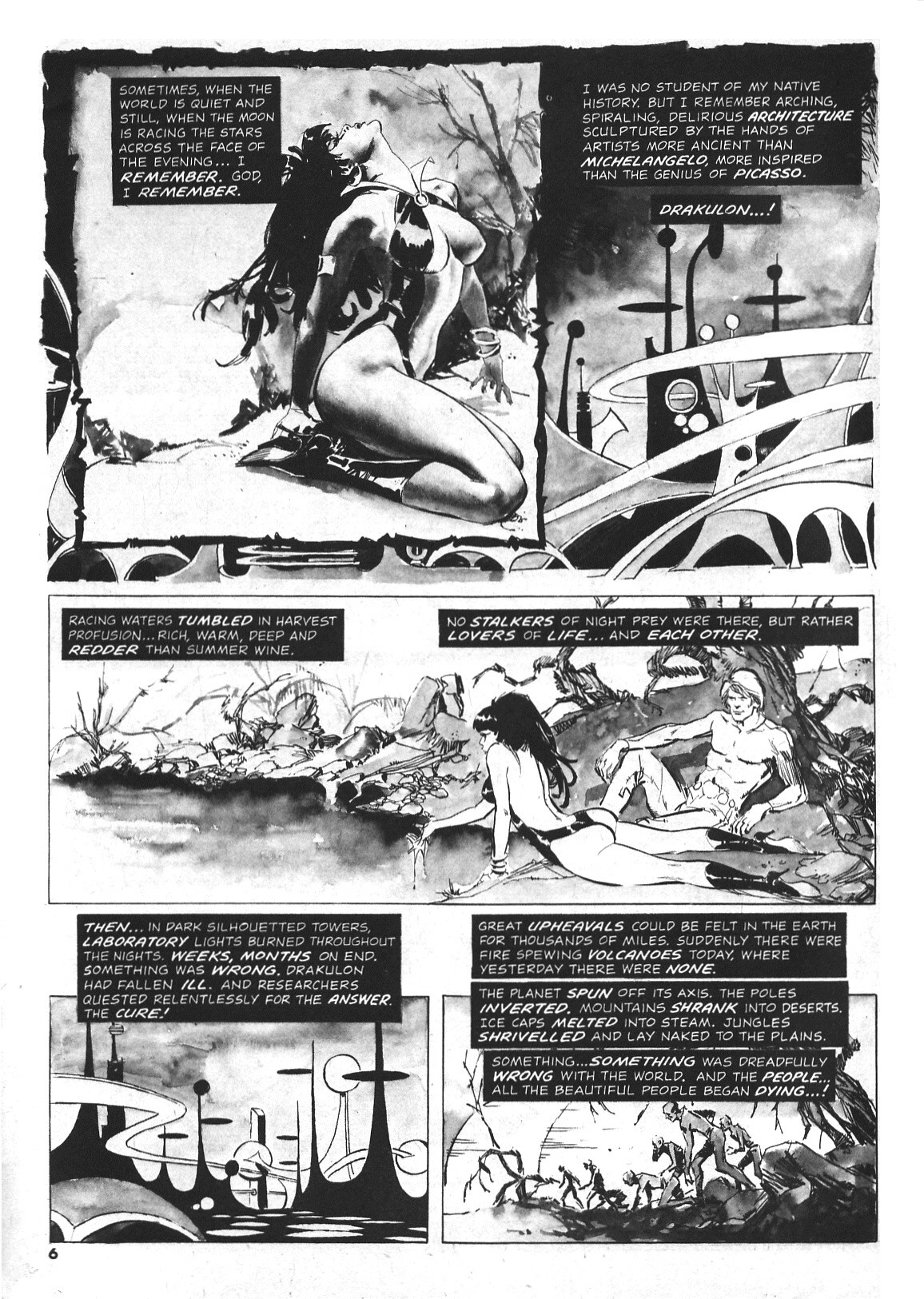 Read online Vampirella (1969) comic -  Issue #46 - 6
