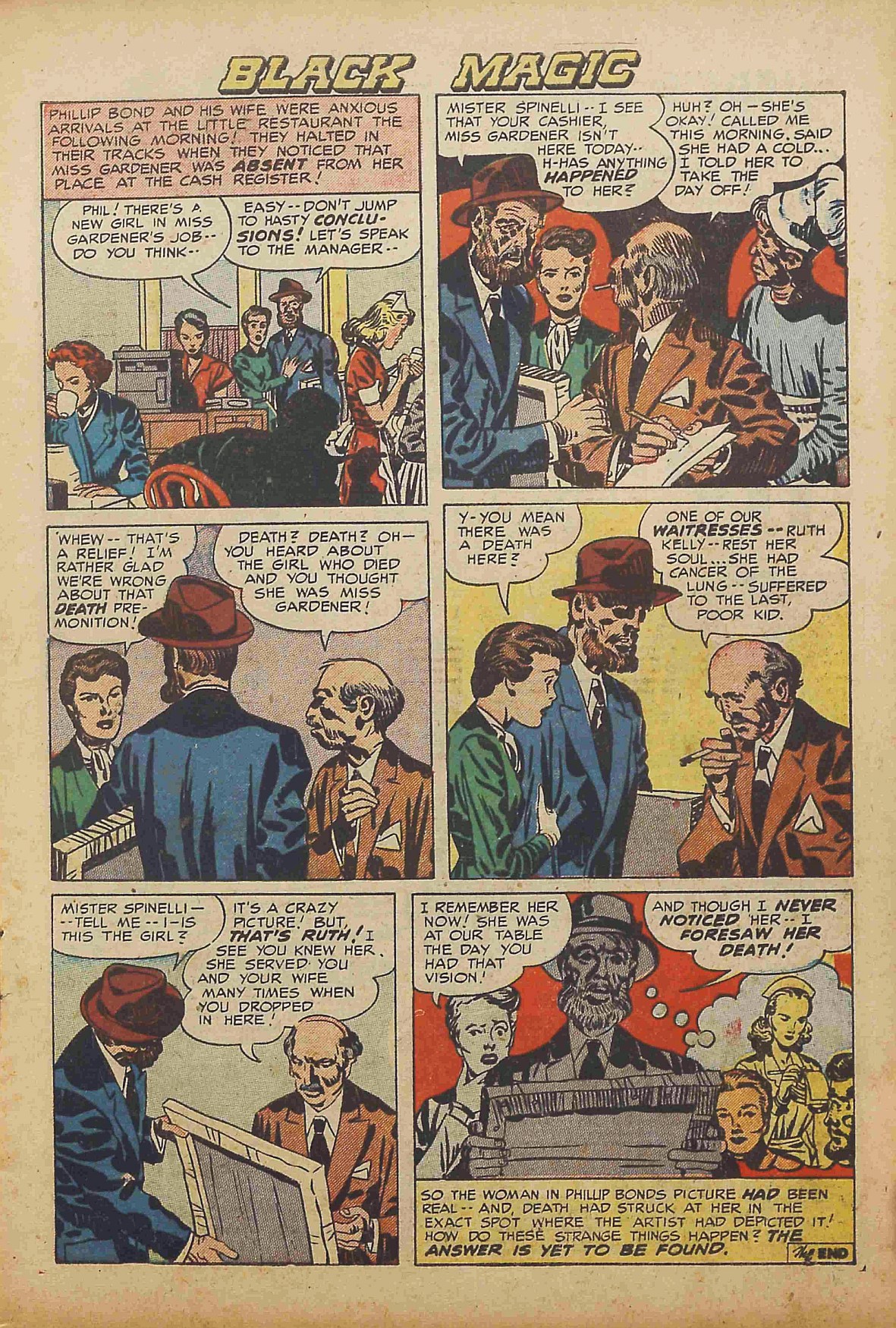 Read online Black Magic (1950) comic -  Issue #23 - 7