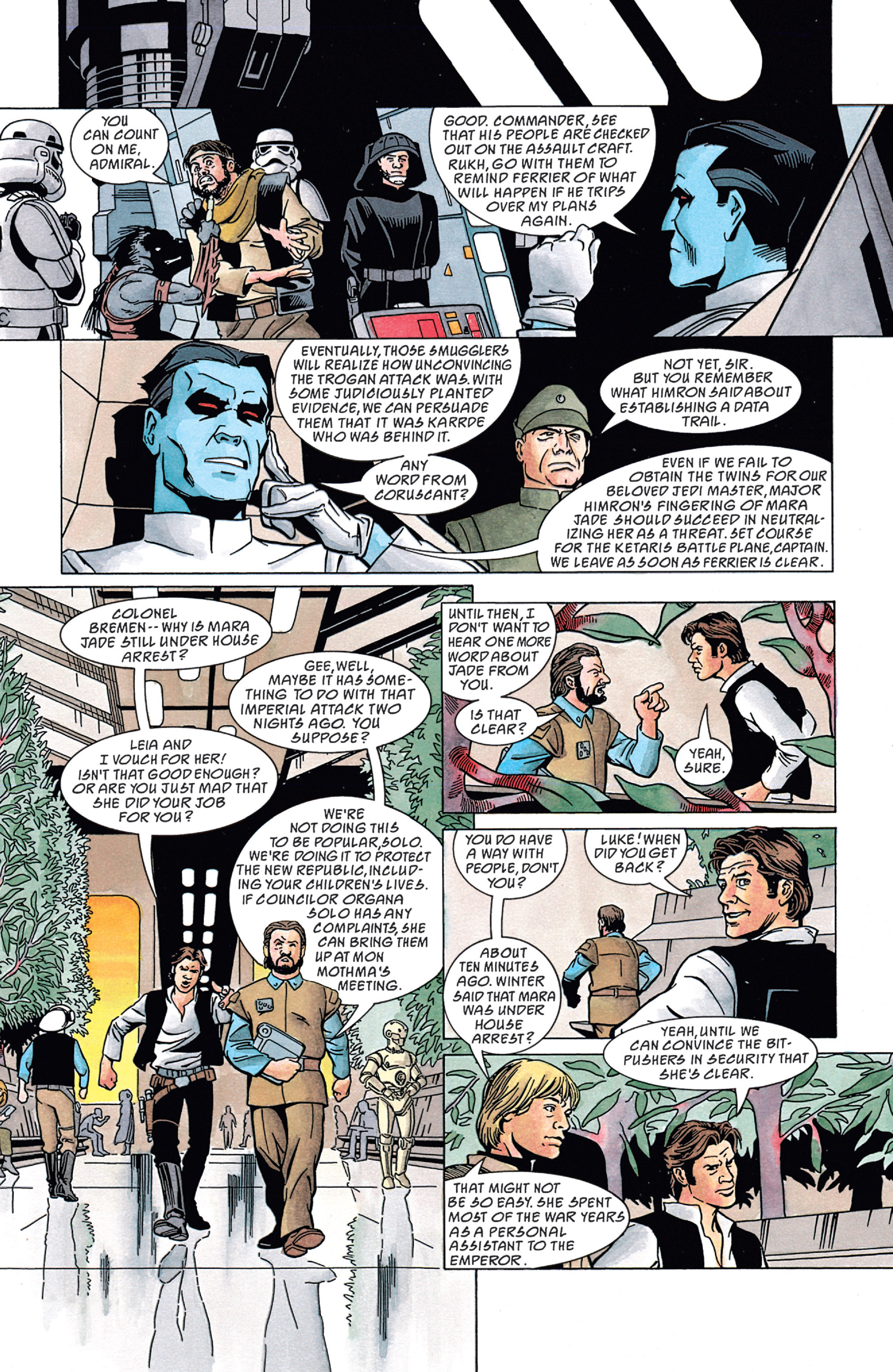 Read online Star Wars: The Thrawn Trilogy comic -  Issue # Full (Part 2) - 147