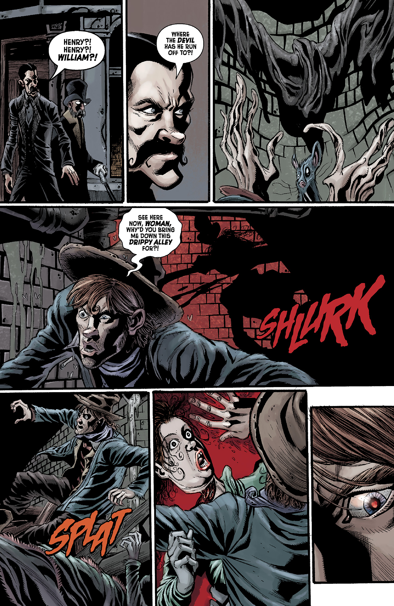 Read online Billy the Kid's Old Timey Oddities and the Ghastly Fiend of London comic -  Issue #1 - 17