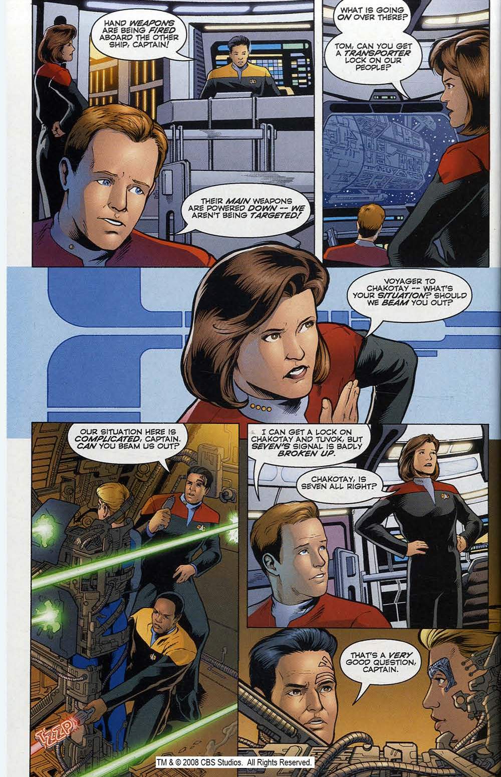 Read online Star Trek: Voyager--False Colors comic -  Issue # Full - 35