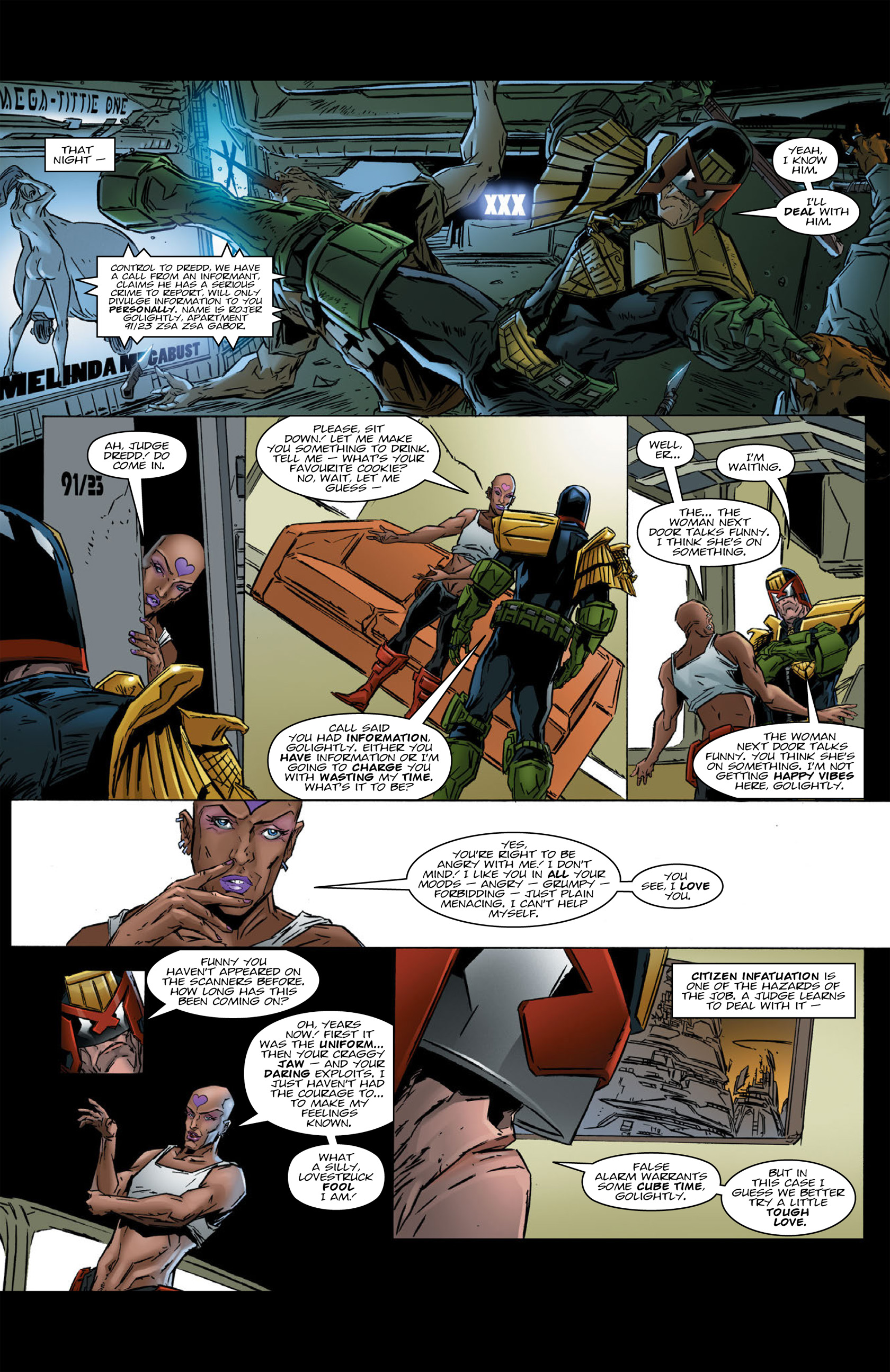 Read online Dredd: Dust comic -  Issue #2 - 26
