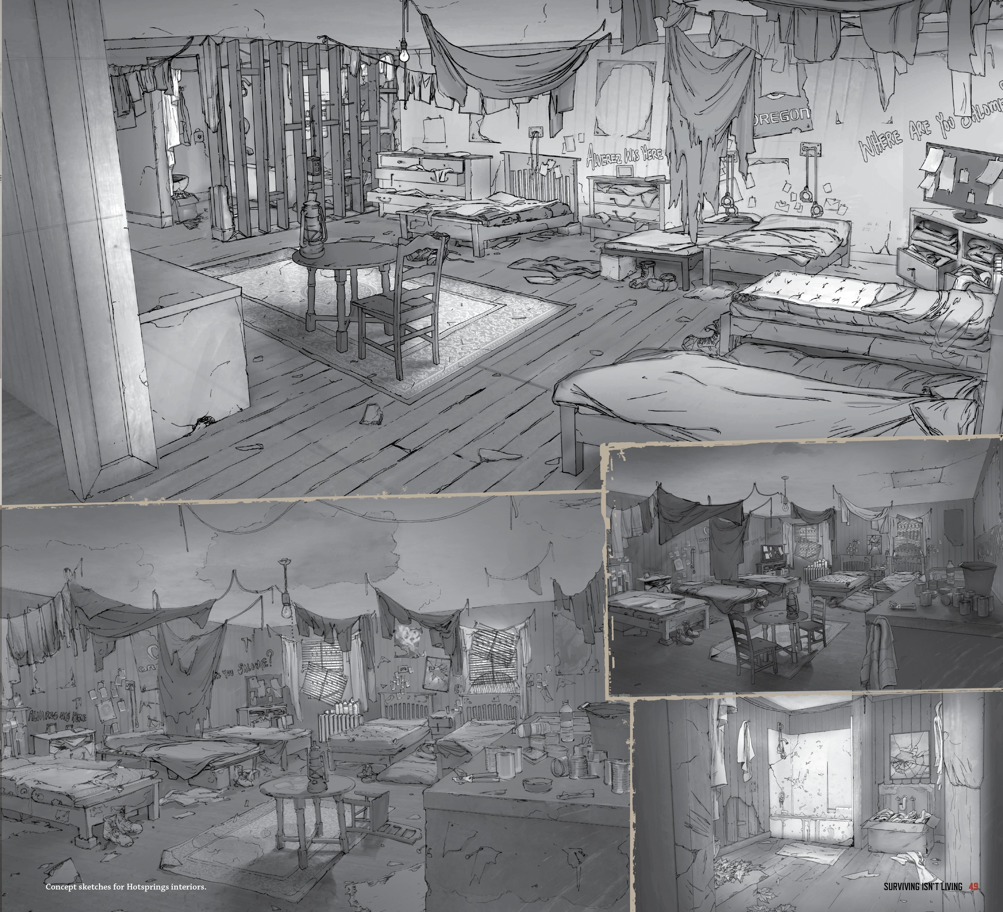 Read online The Art of Days Gone comic -  Issue # TPB (Part 1) - 47