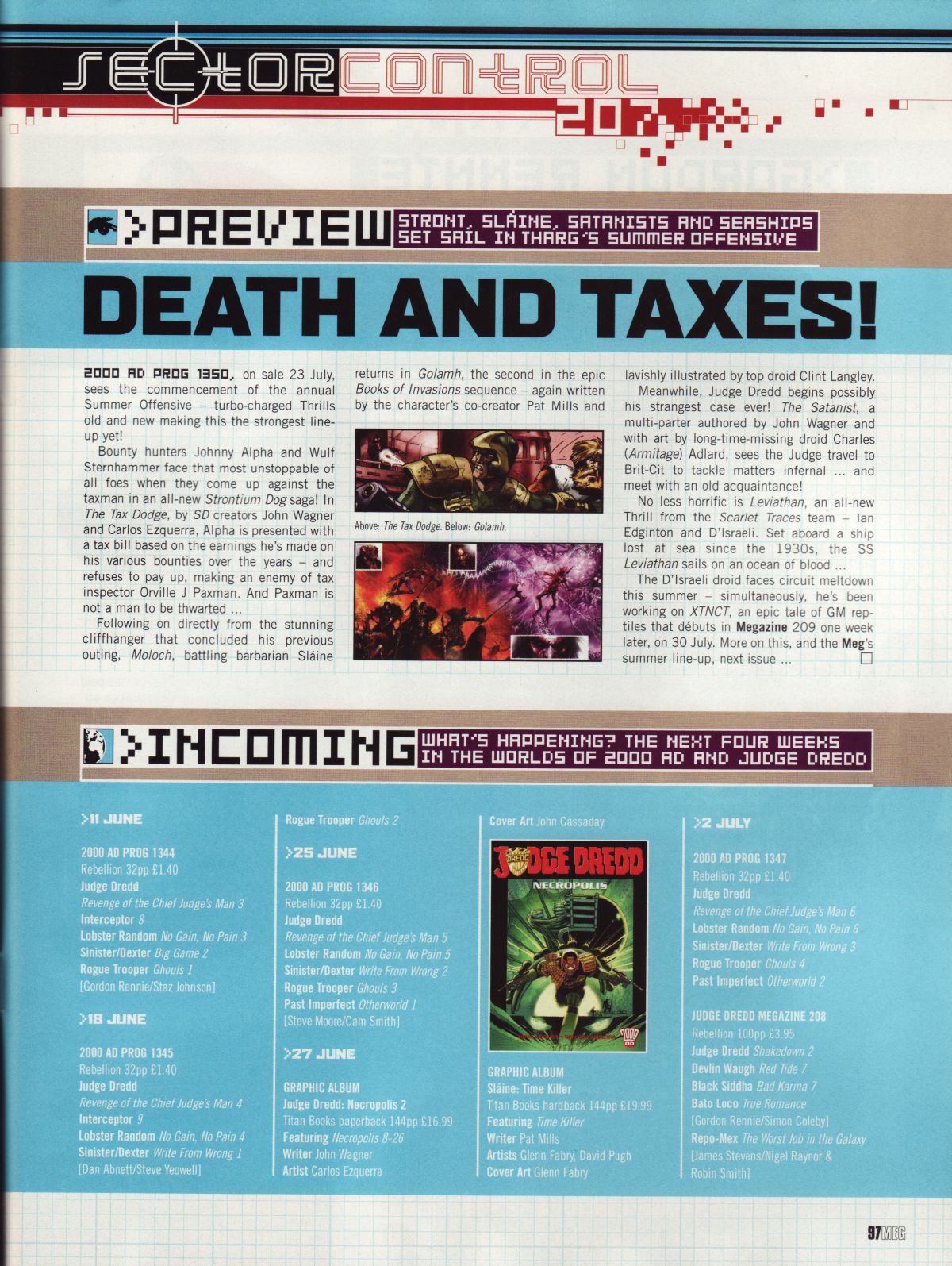 Read online Judge Dredd Megazine (Vol. 5) comic -  Issue #207 - 96