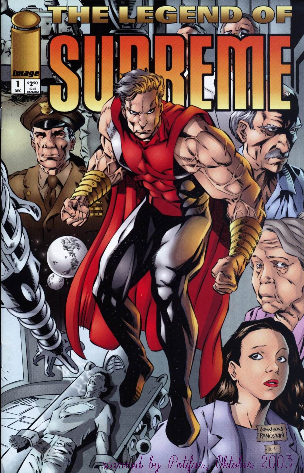 Read online The Legend of Supreme comic -  Issue #1 - 1