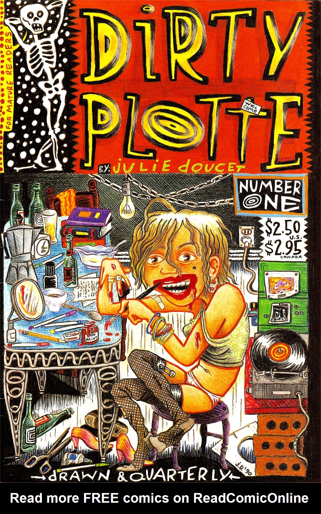Read online Dirty Plotte comic -  Issue #1 - 1