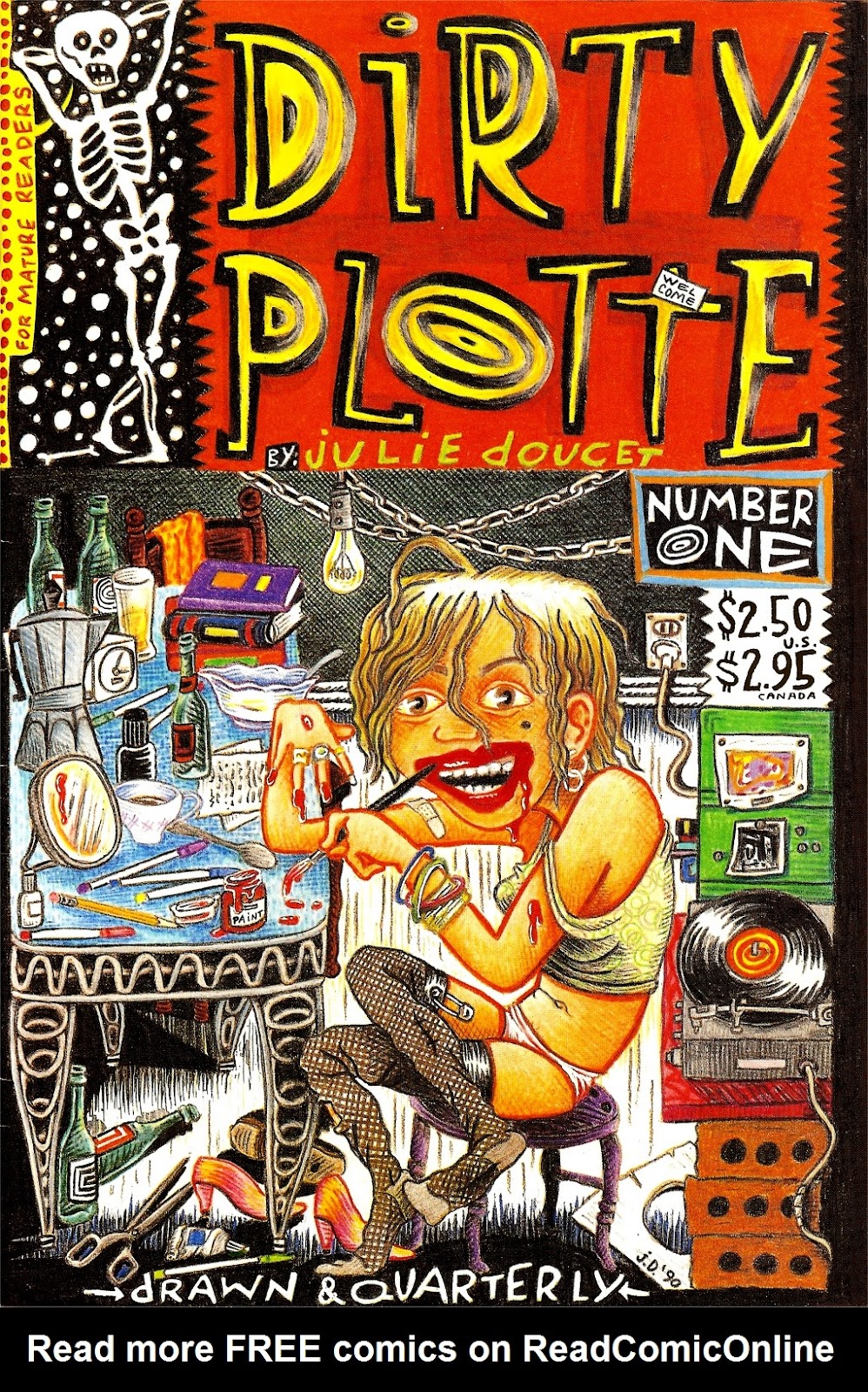 Read online Dirty Plotte comic - Issue #1.