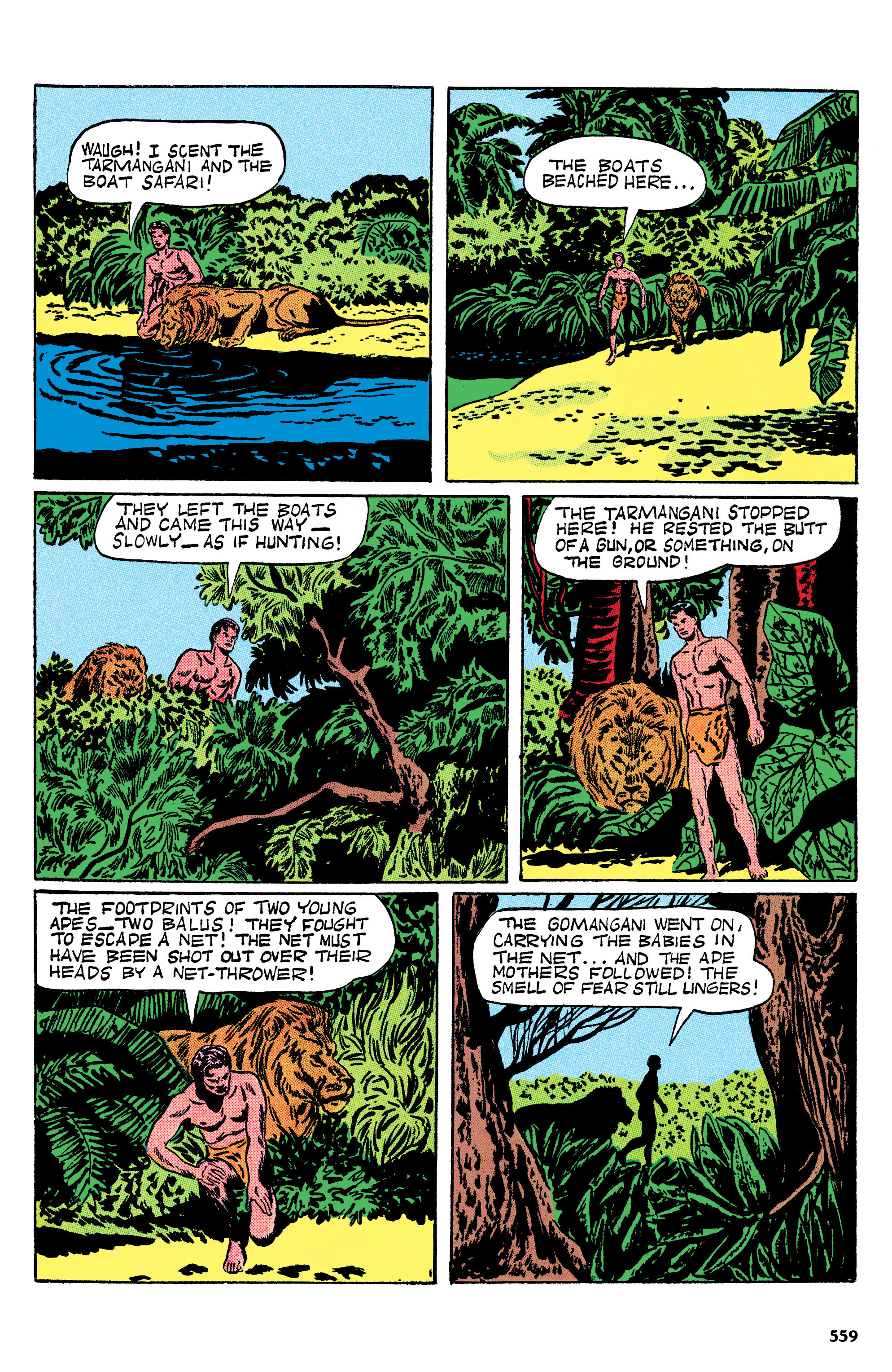 Read online Edgar Rice Burroughs Tarzan: The Jesse Marsh Years Omnibus comic -  Issue # TPB (Part 6) - 61