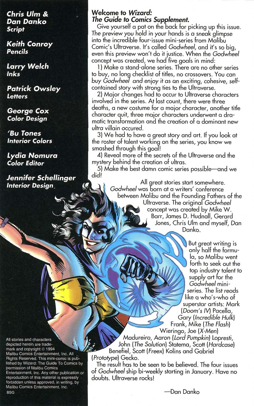 Read online Godwheel (1994) comic -  Issue # Full - 2