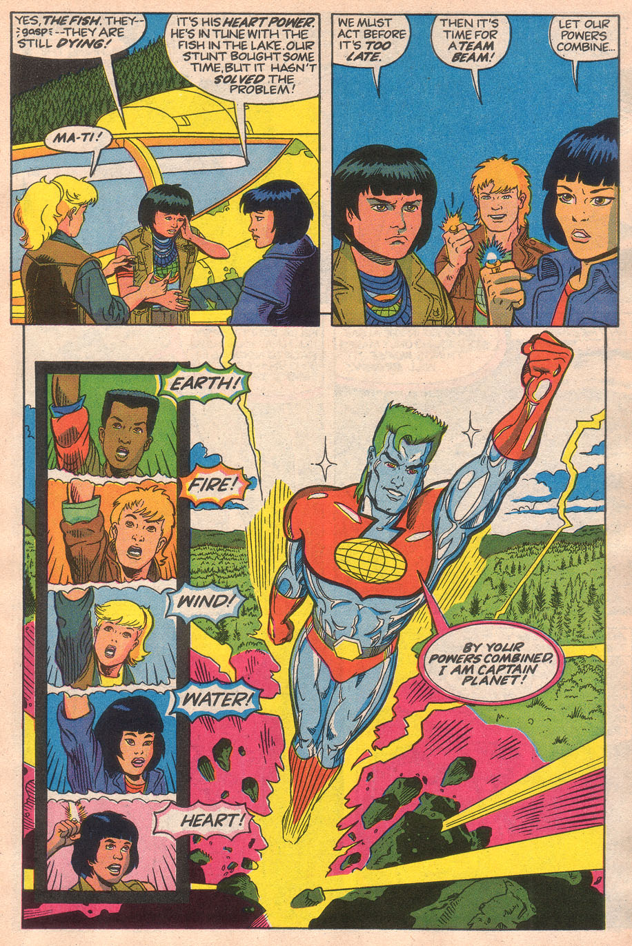 Read online Captain Planet and the Planeteers comic -  Issue #6 - 15