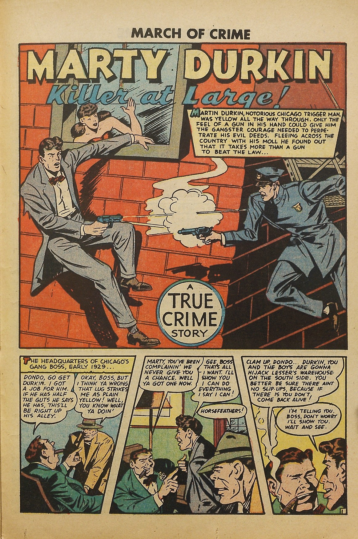 Read online March of Crime comic -  Issue #1 - 23