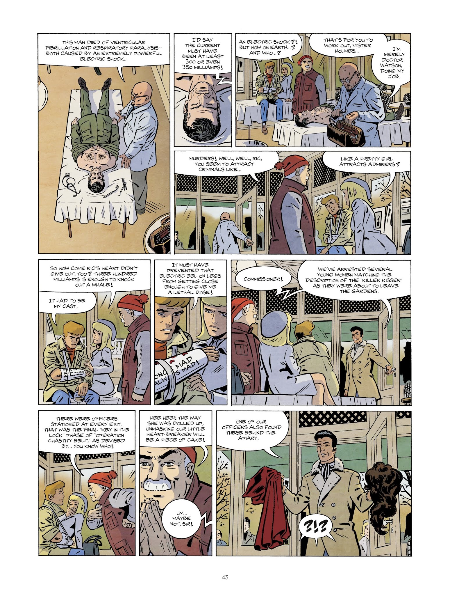 Read online The Mighty Return of Ric Hochet comic -  Issue #2 - 43