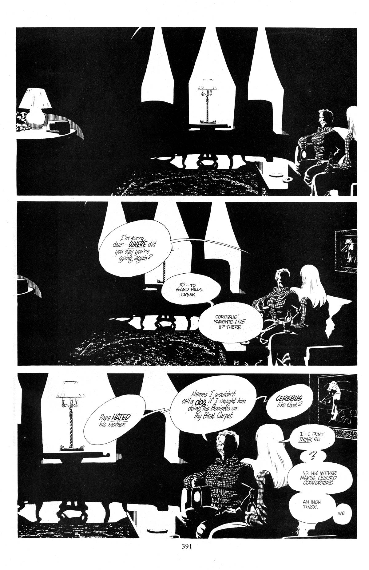 Read online Cerebus comic -  Issue #251 - 8