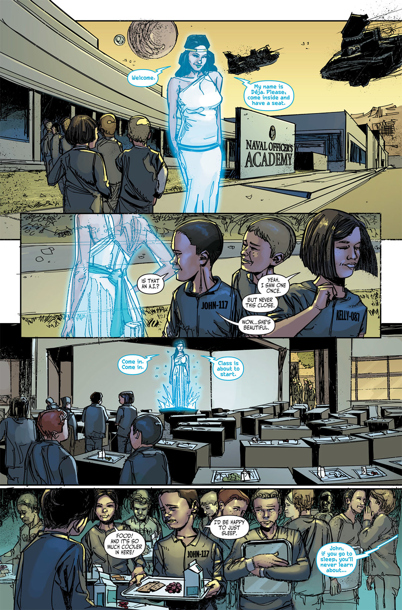 Read online Halo: Fall Of Reach - Boot Camp comic -  Issue # Full - 37