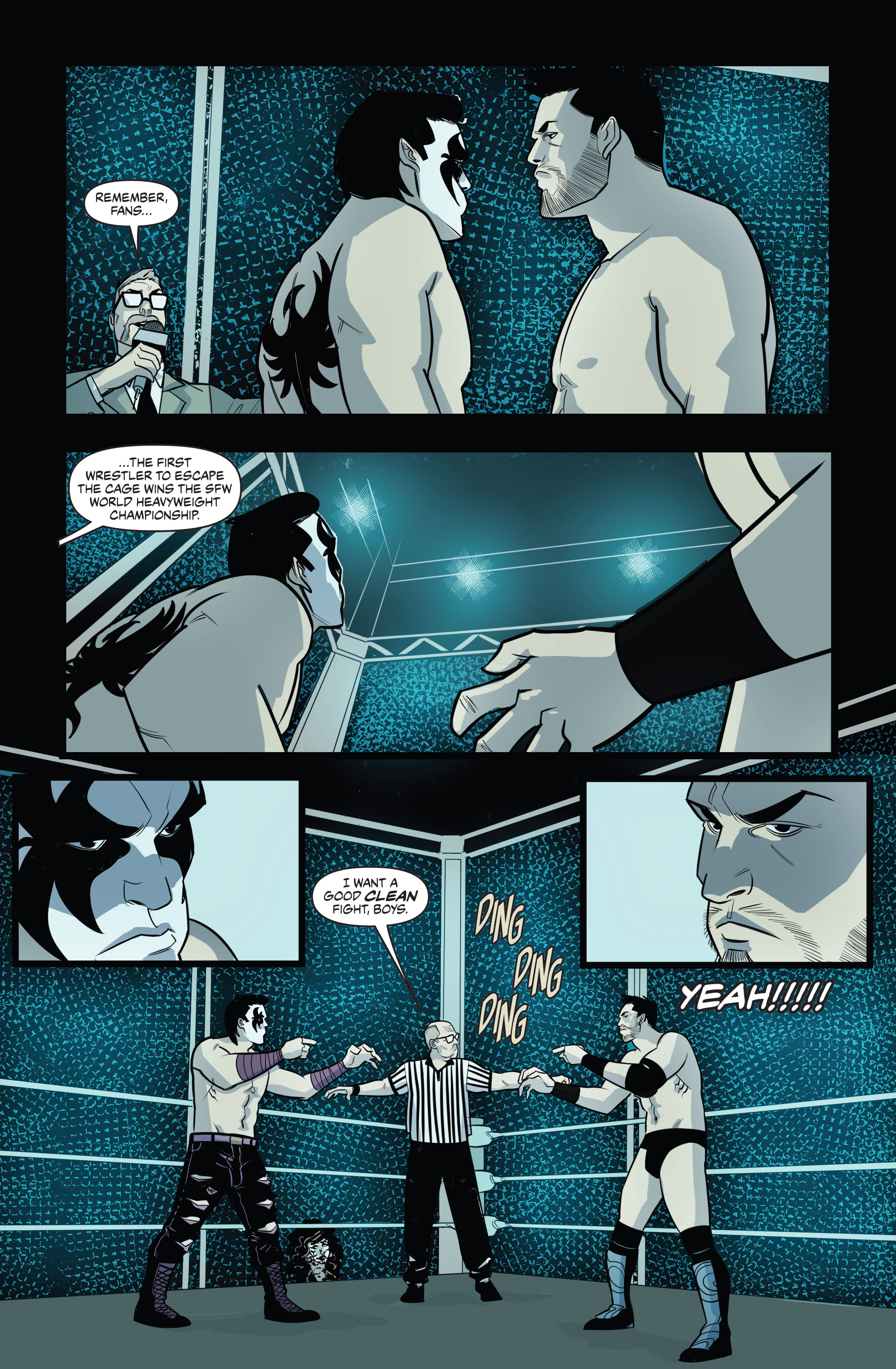 Read online Over the Ropes comic -  Issue # _TPB - 105