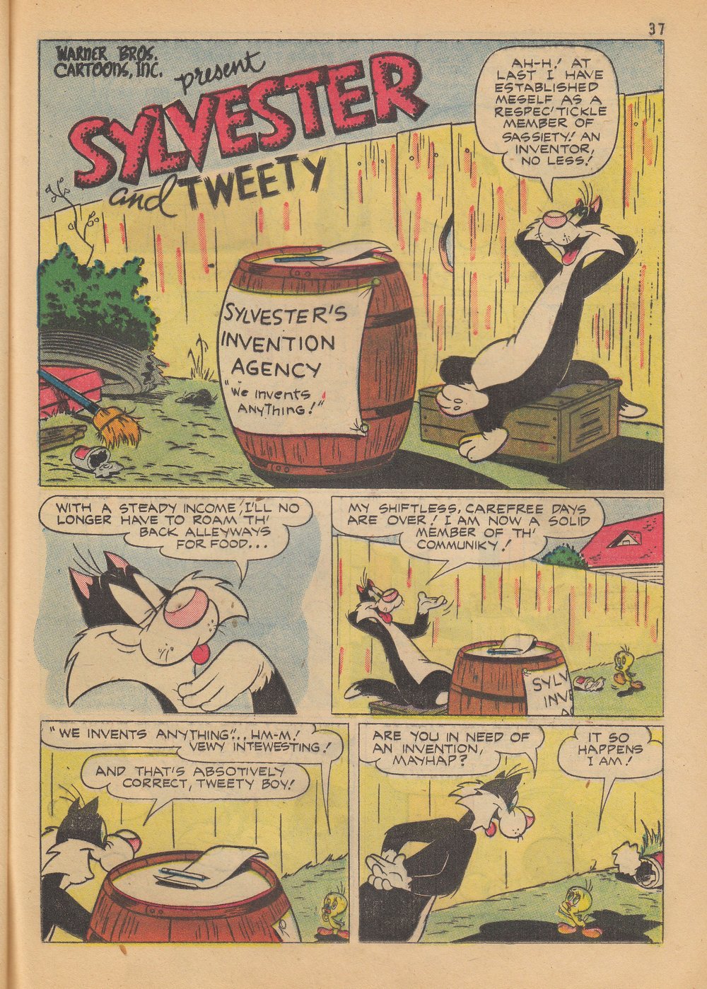Read online Bugs Bunny's Christmas Funnies comic -  Issue # TPB 4 - 39