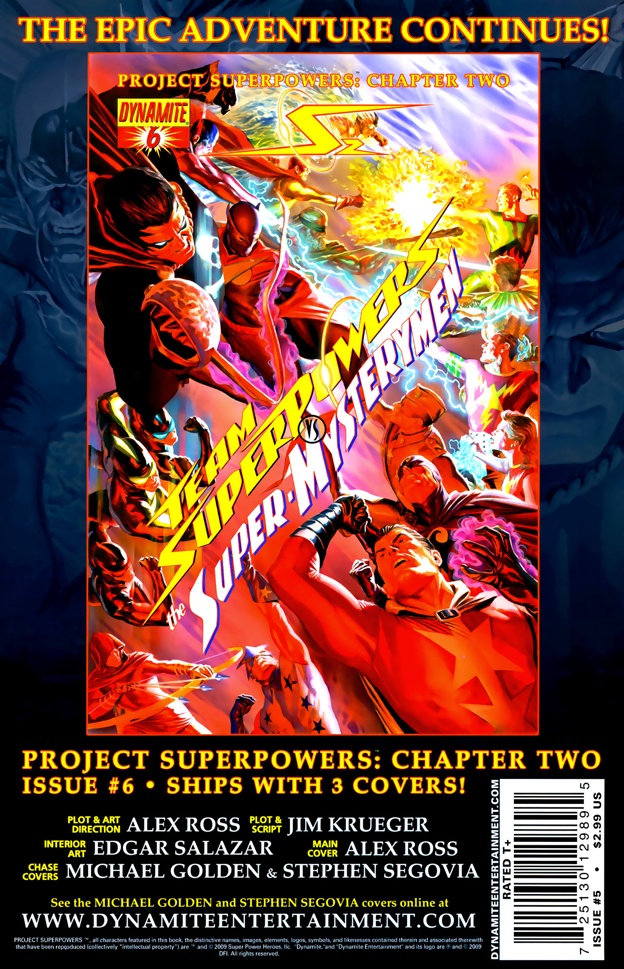 Read online Project Superpowers: Chapter Two comic -  Issue #5 - 34