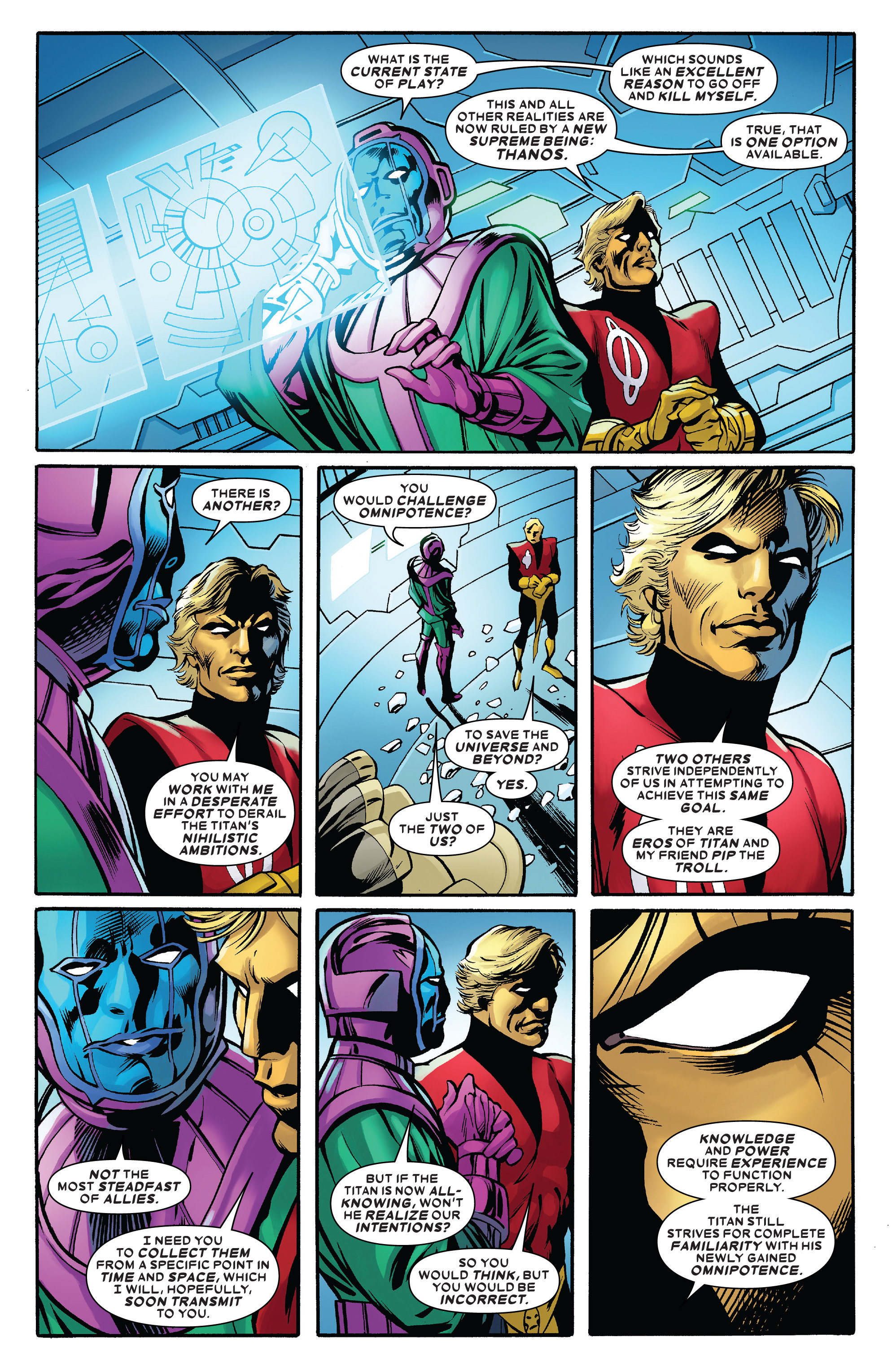 Read online Thanos: The Infinity Ending comic -  Issue # TPB - 40