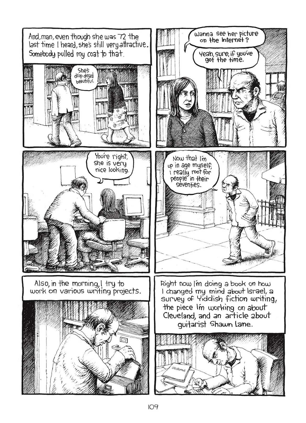 Read online Harvey Pekar's Cleveland comic -  Issue # TPB - 110