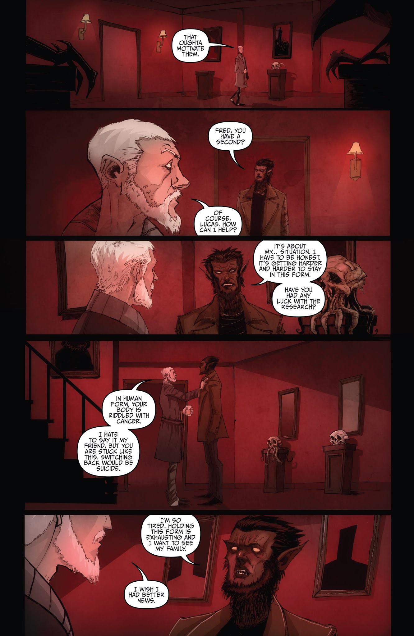 Read online October Faction: Supernatural Dreams comic -  Issue #1 - 8