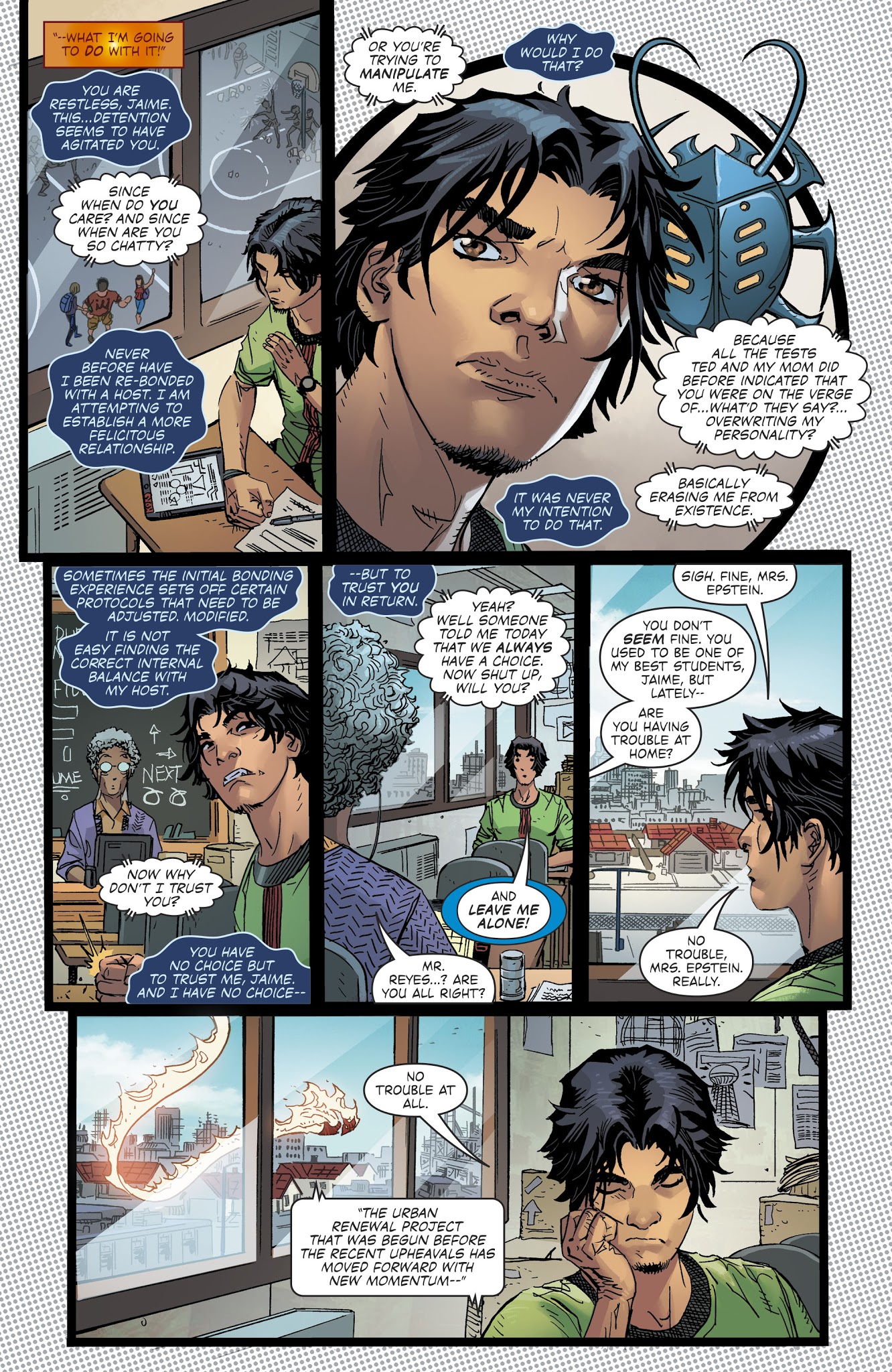 Read online Blue Beetle (2016) comic -  Issue #11 - 22