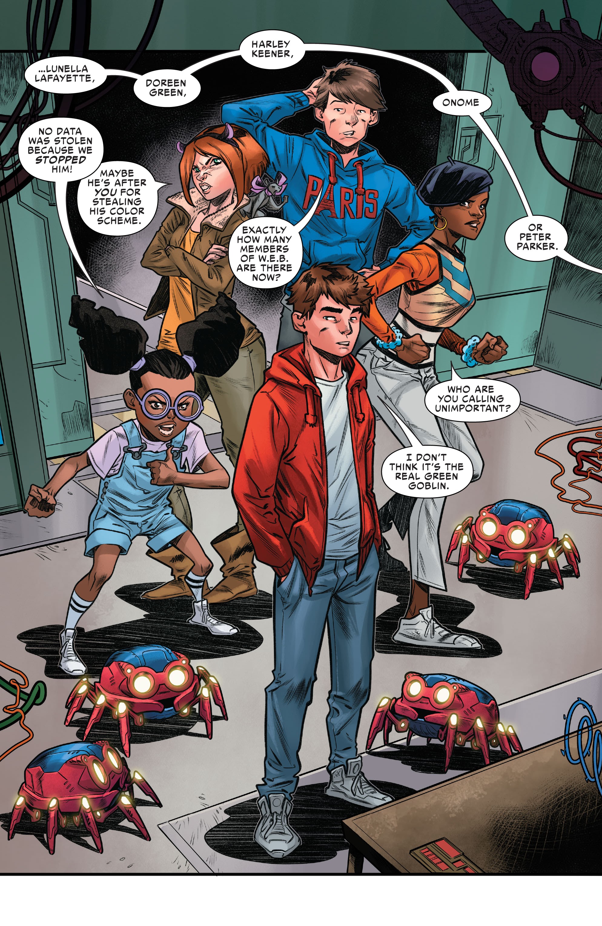 Read online W.E.B. Of Spider-Man comic -  Issue #4 - 4