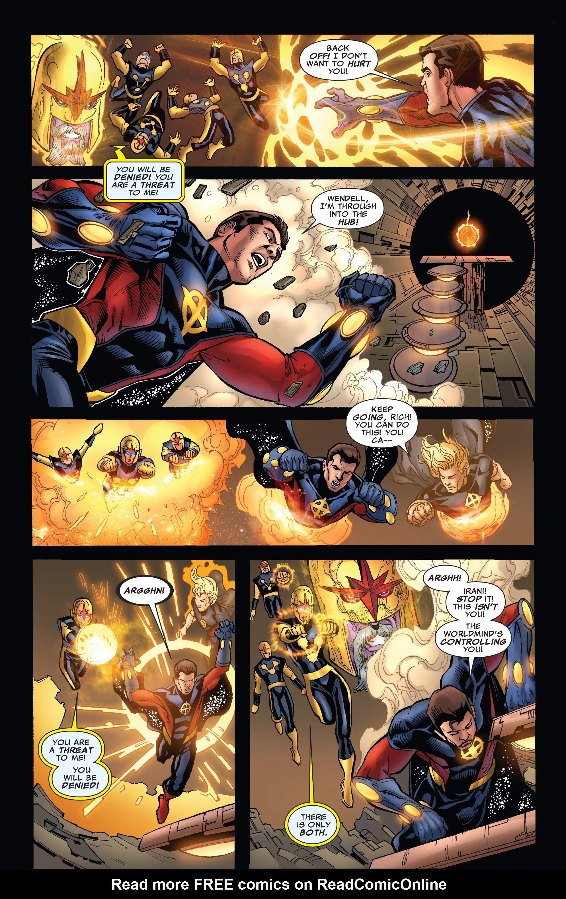 Read online Nova (2007) comic -  Issue #25 - 16