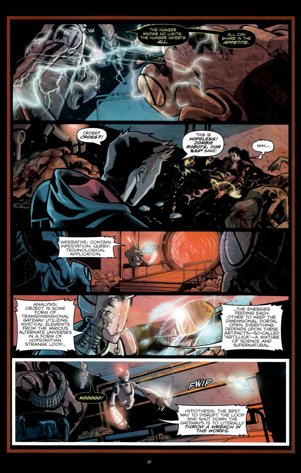 Read online Infestation comic -  Issue #1 - 30