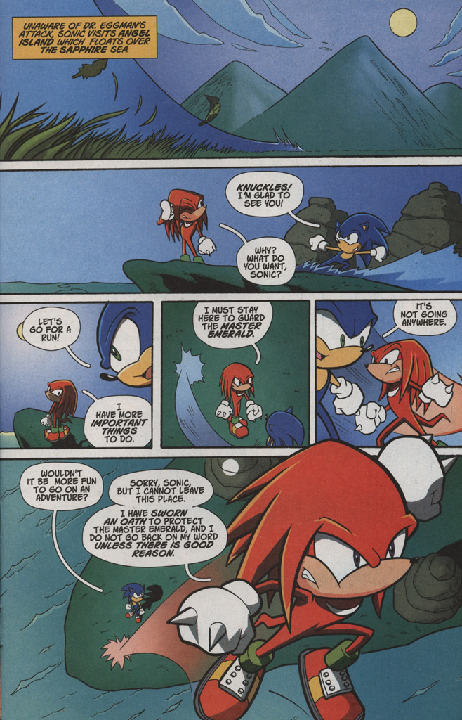 Read online Sonic X comic -  Issue #1 - 19