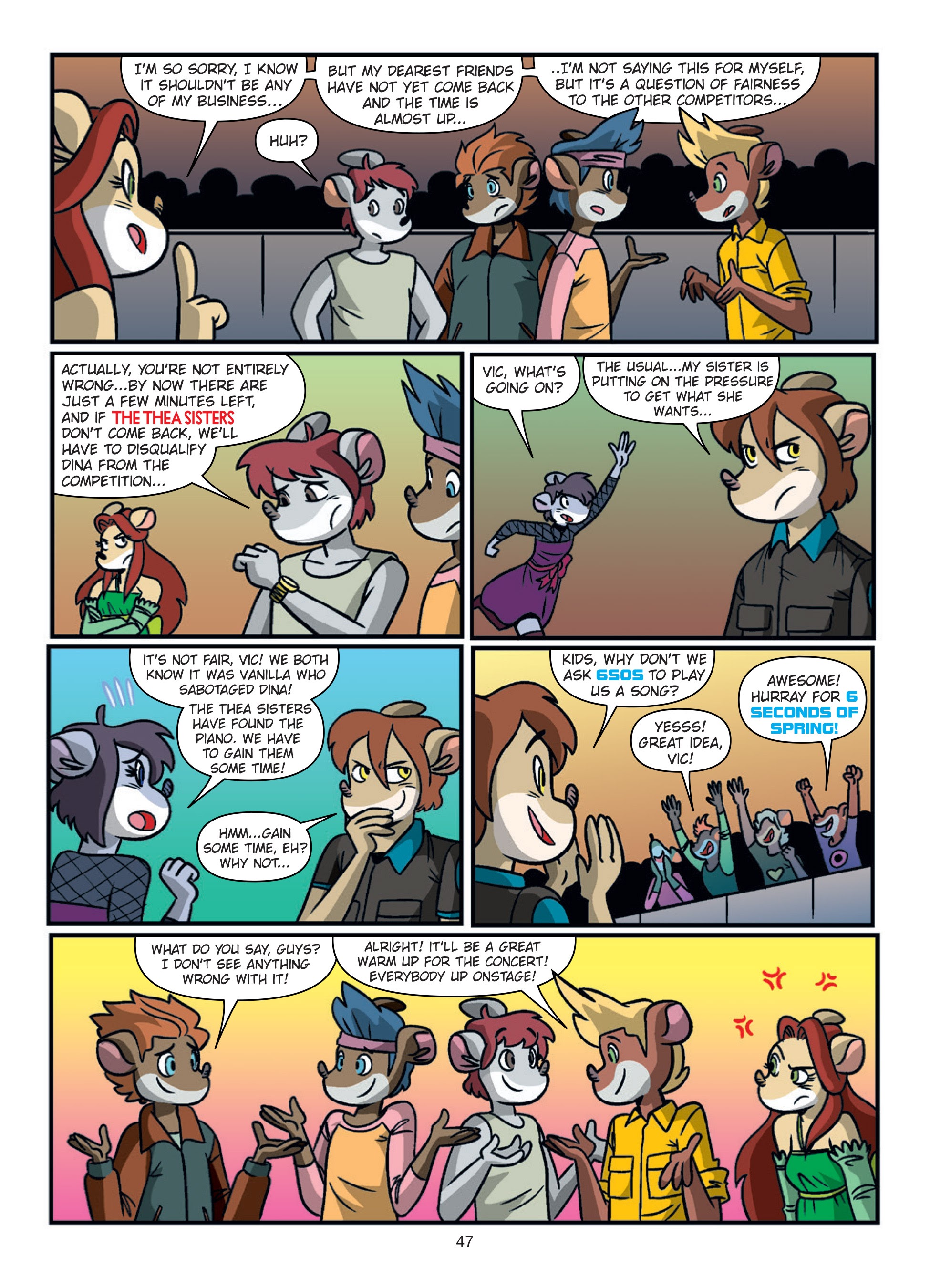 Read online Thea Stilton comic -  Issue # TPB 7 - 48