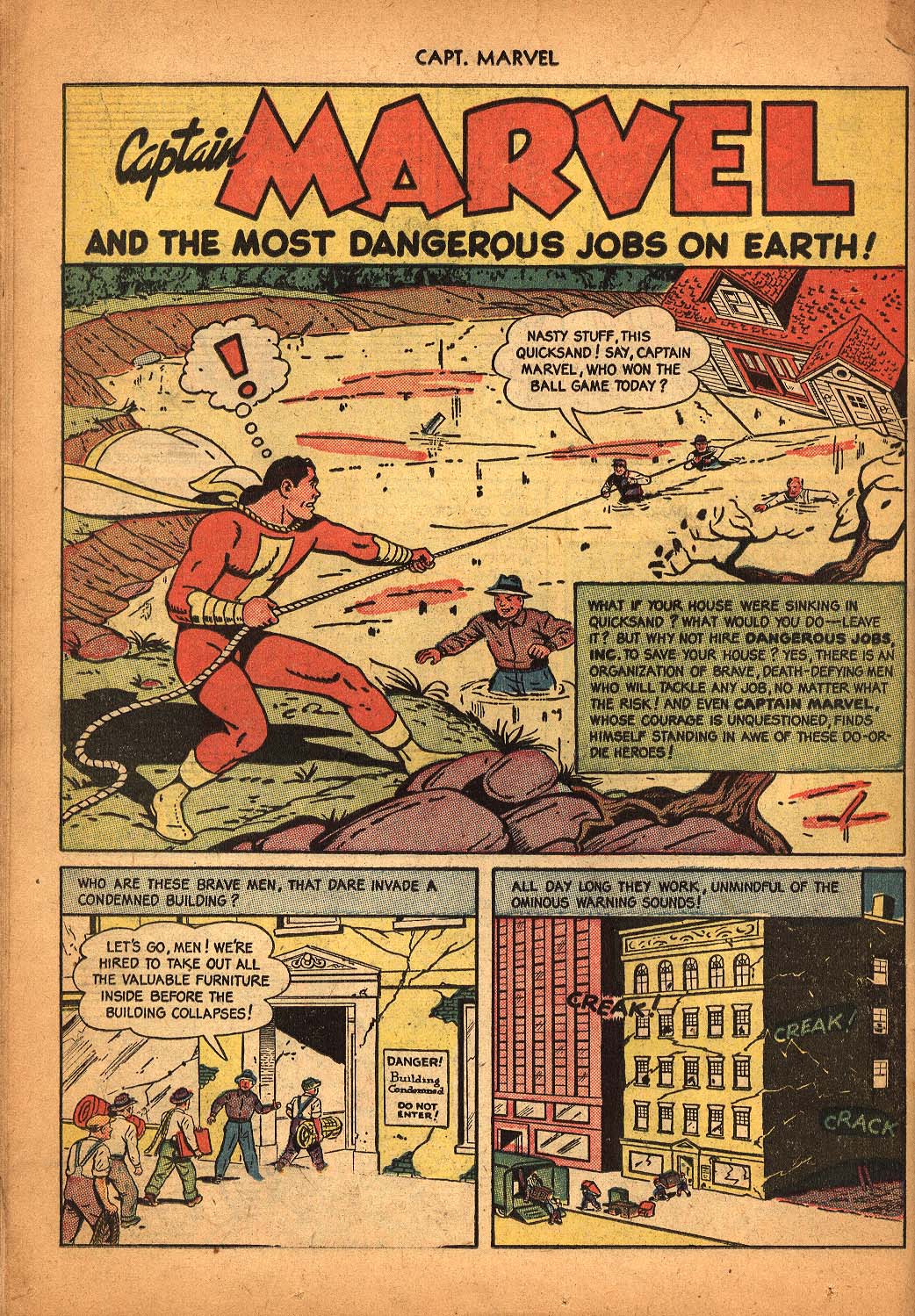 Read online Captain Marvel Adventures comic -  Issue #108 - 26