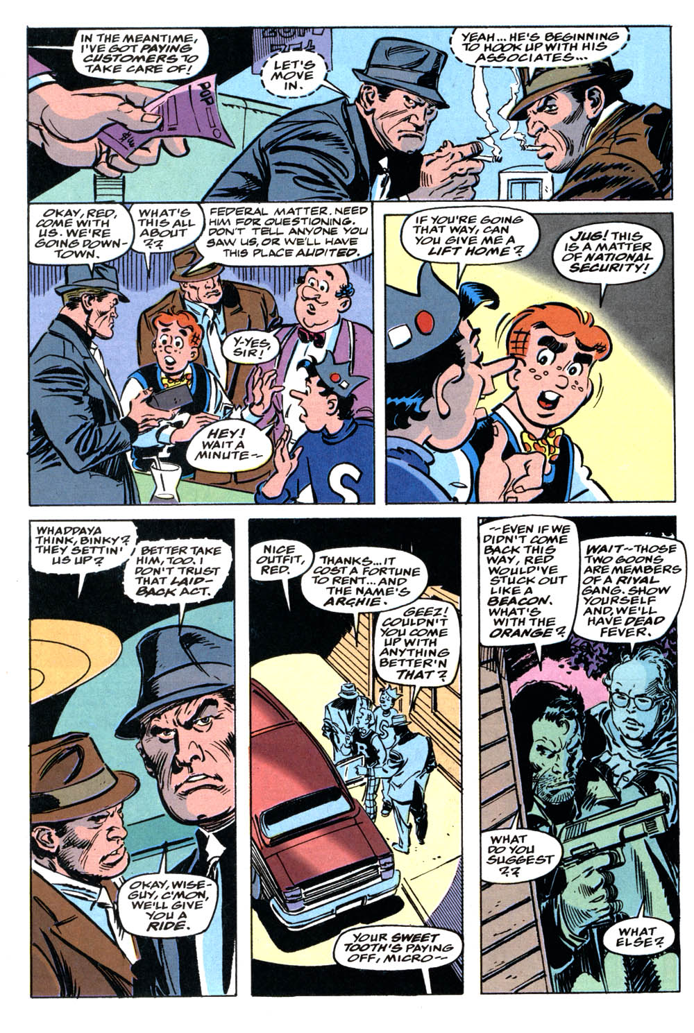 Read online The Punisher Meets Archie comic -  Issue # Full - 18