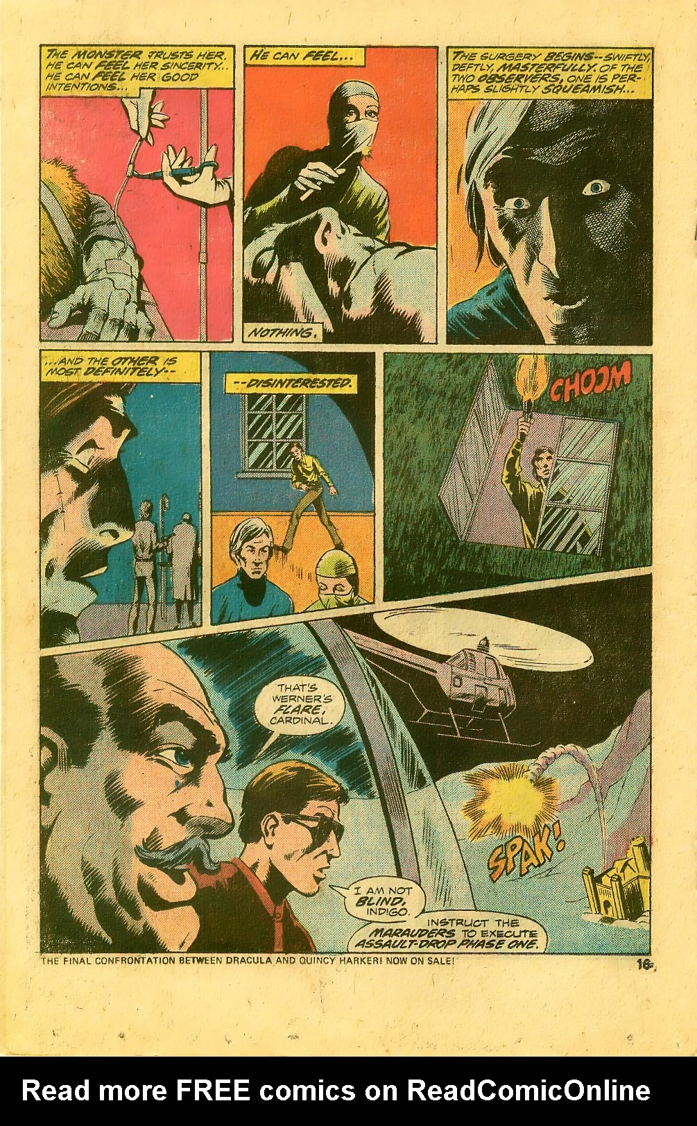 Read online Frankenstein (1973) comic -  Issue #16 - 11