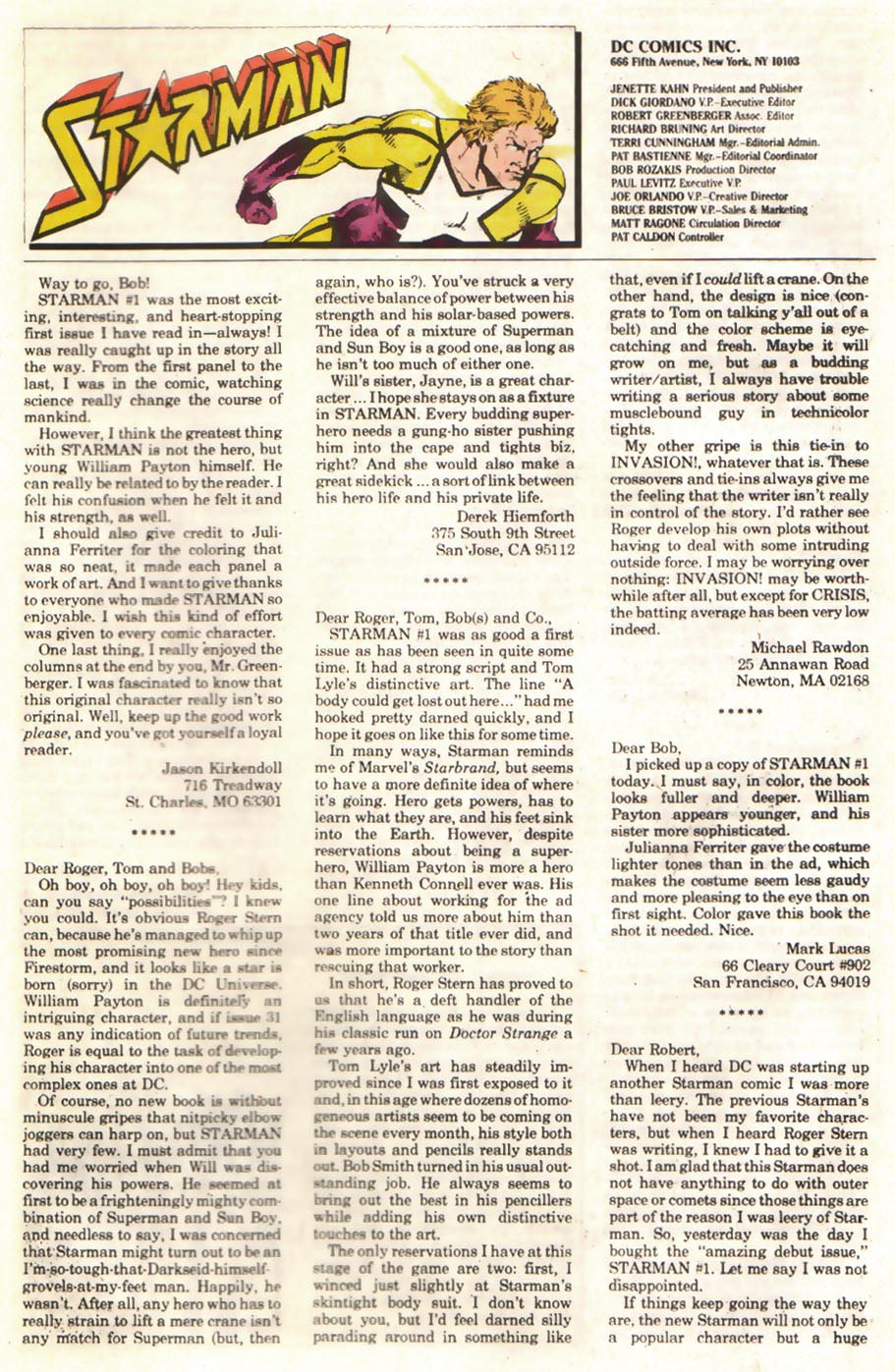 Starman (1988) Issue #4 #4 - English 24