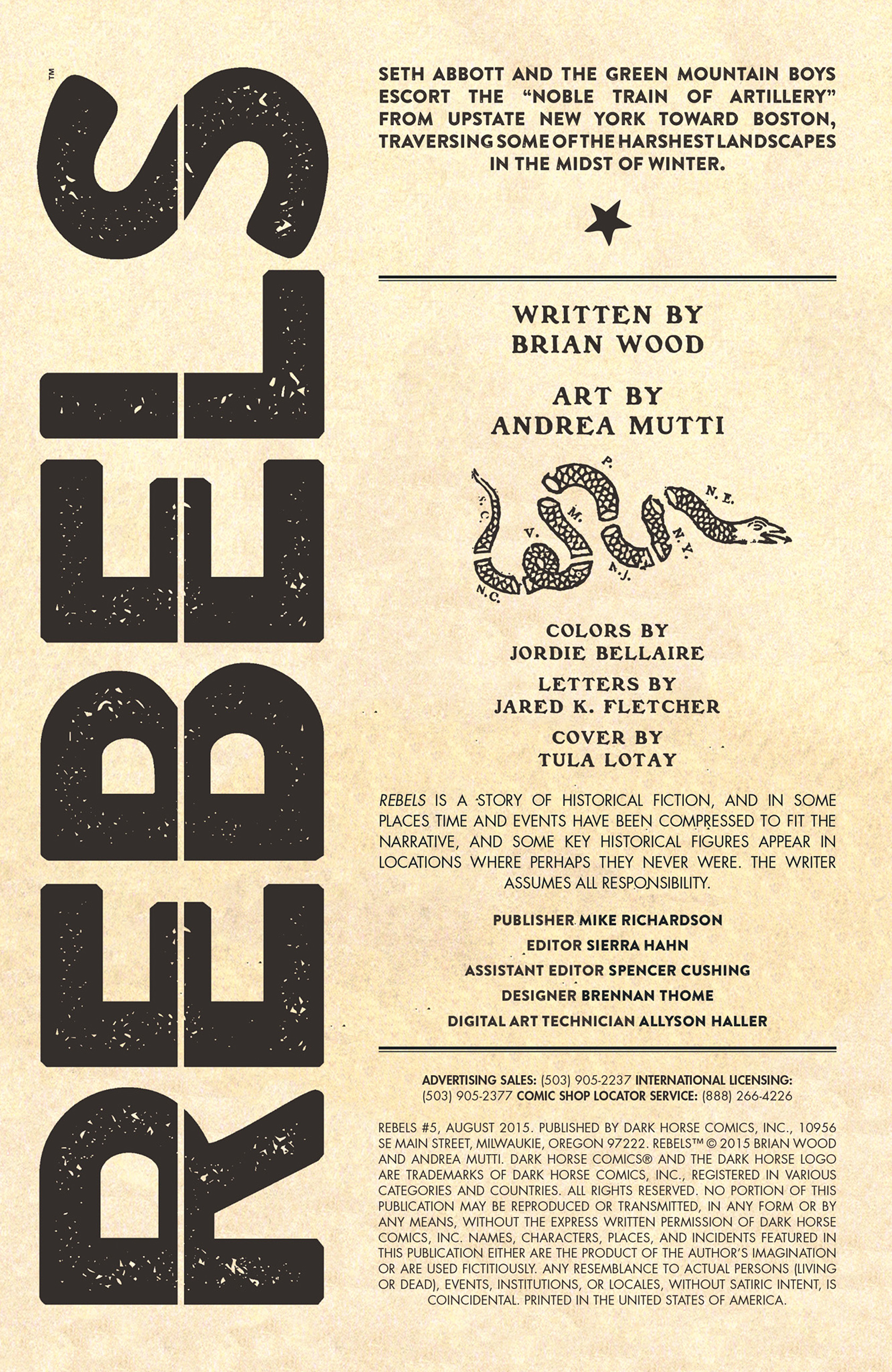 Read online Rebels comic -  Issue #5 - 2