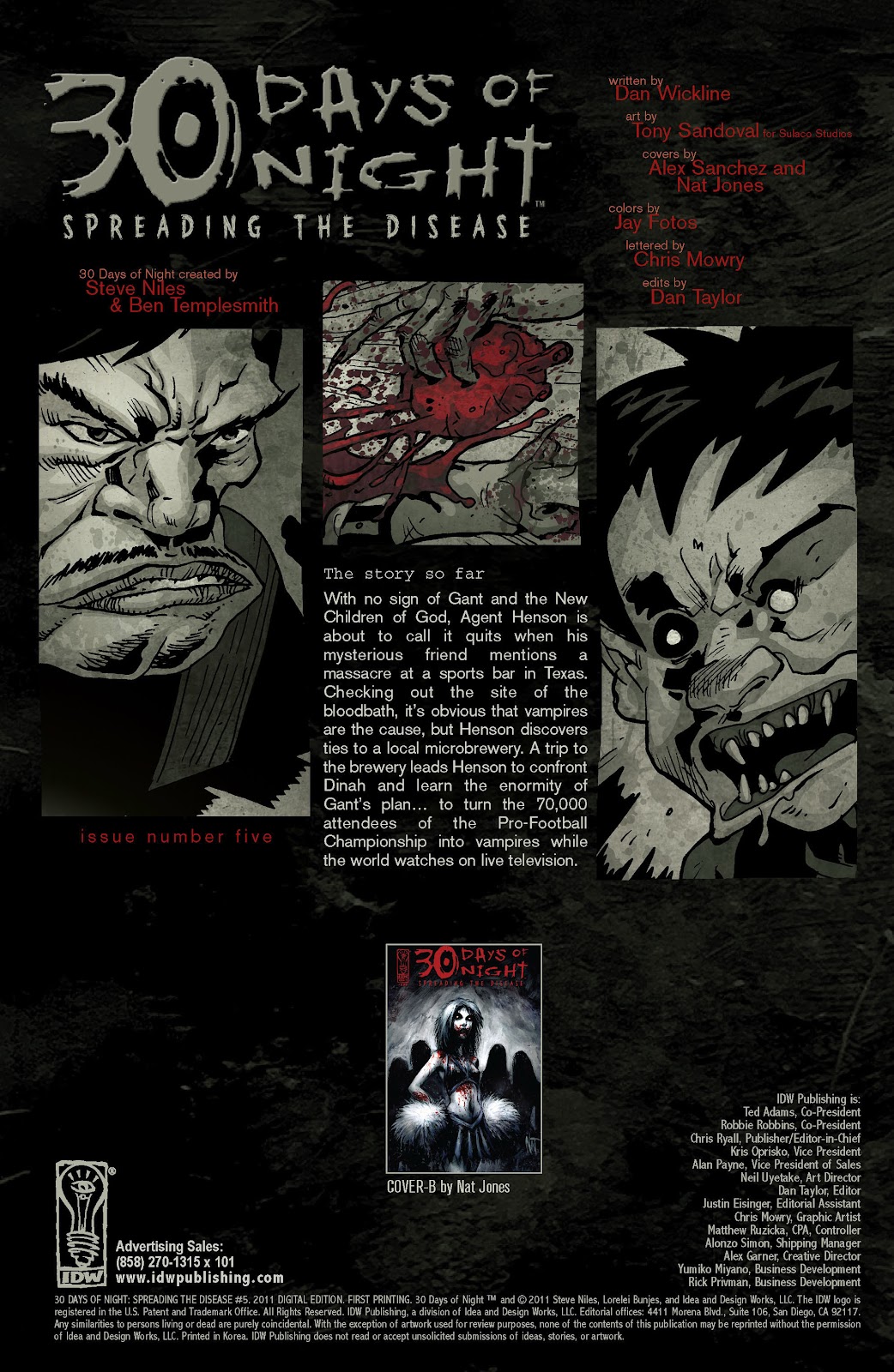 30 Days of Night: Spreading the Disease issue 5 - Page 5