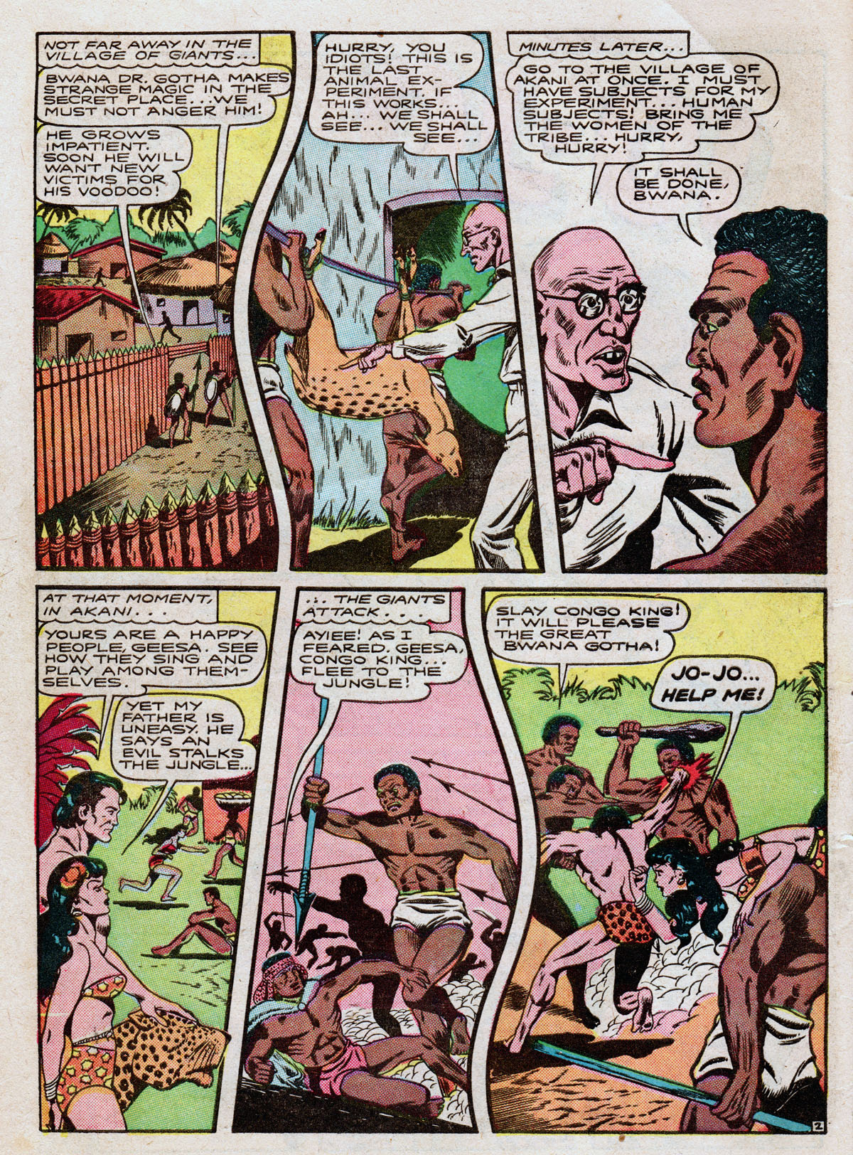 Read online Jo-Jo Congo King comic -  Issue #7A - 10