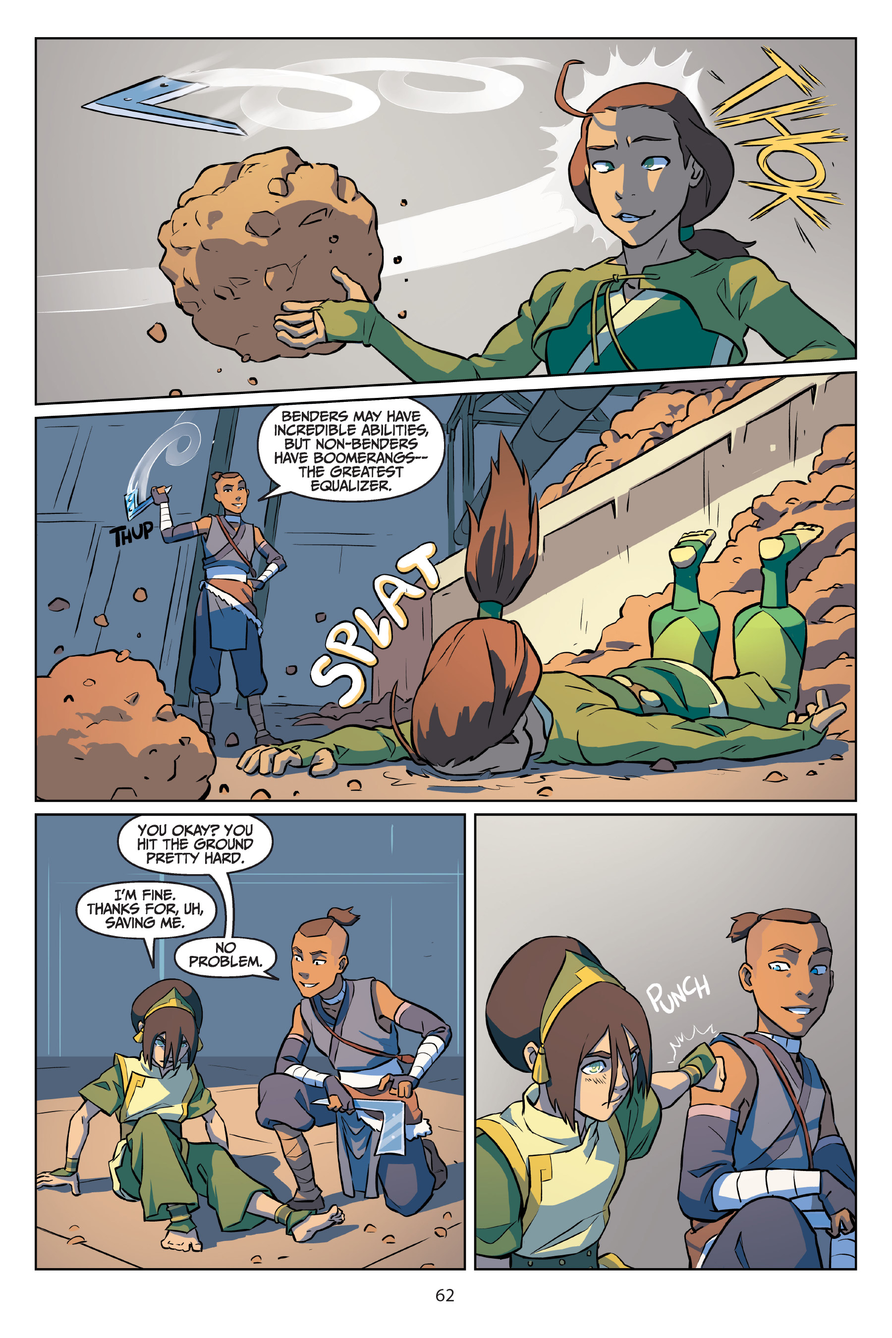 Read online Nickelodeon Avatar: The Last Airbender - Imbalance comic -  Issue # TPB 3 - 63