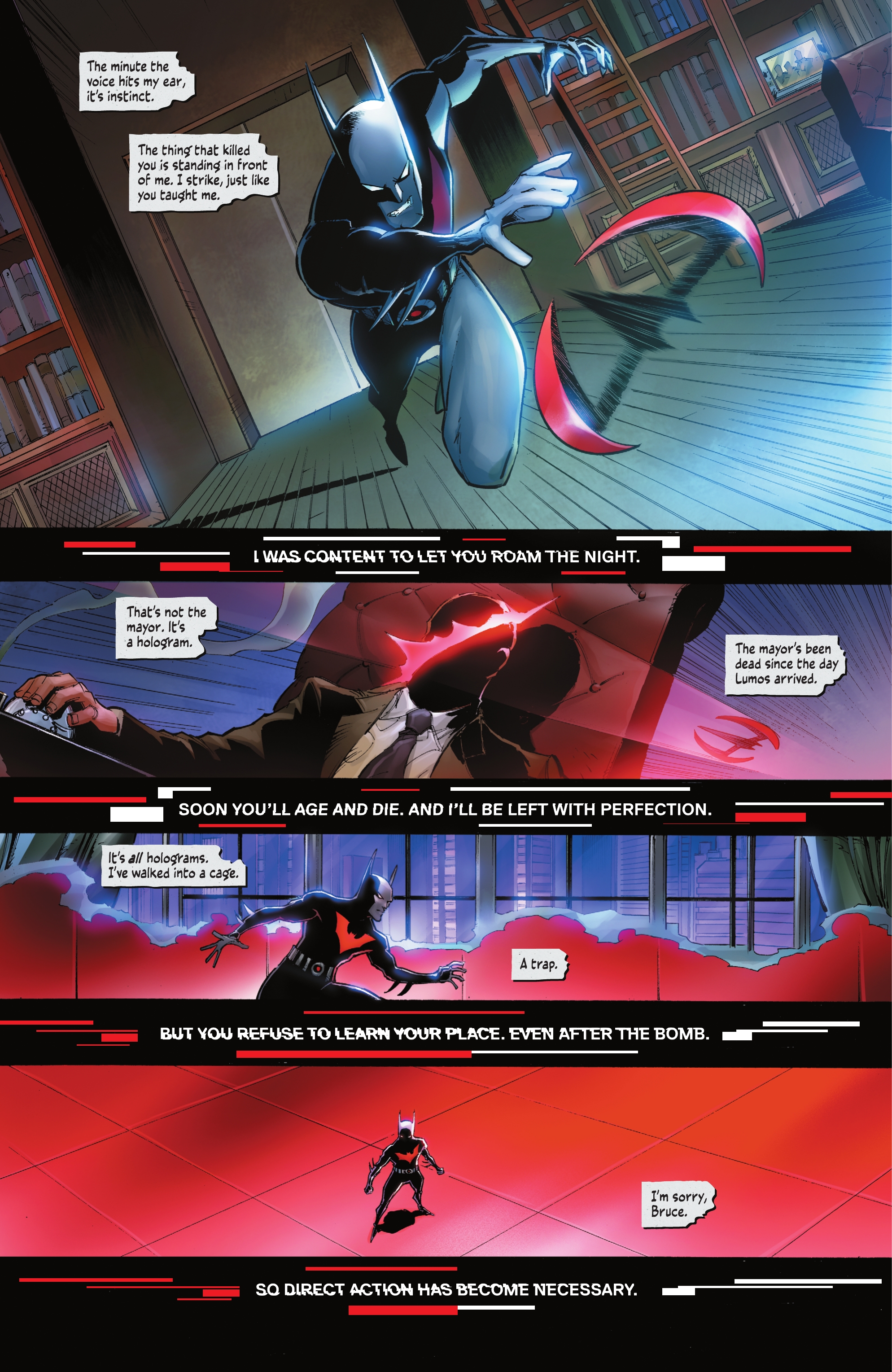 Read online Batman Beyond: Neo-Year comic -  Issue #3 - 21
