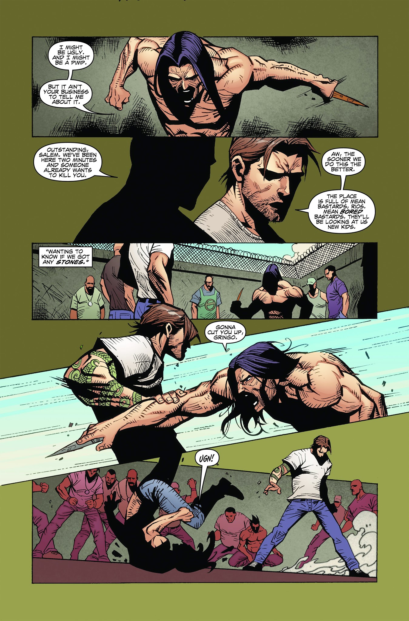 Read online Army of Two comic -  Issue #3 - 8