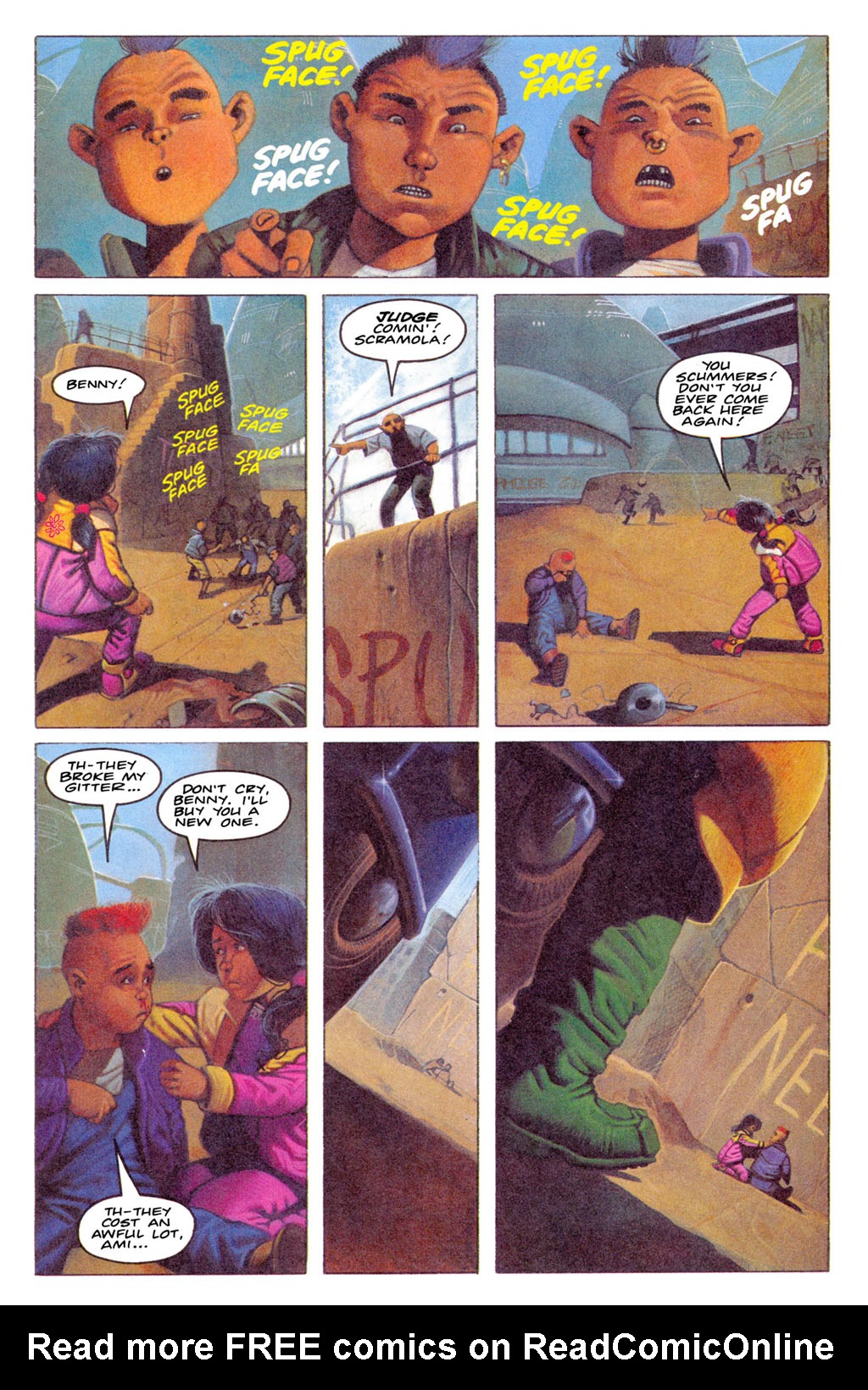 Read online Judge Dredd: The Megazine comic -  Issue #1 - 38