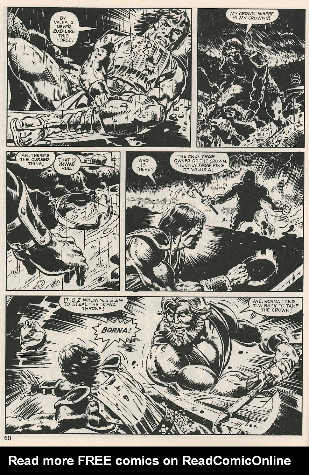 The Savage Sword Of Conan issue 126 - Page 60