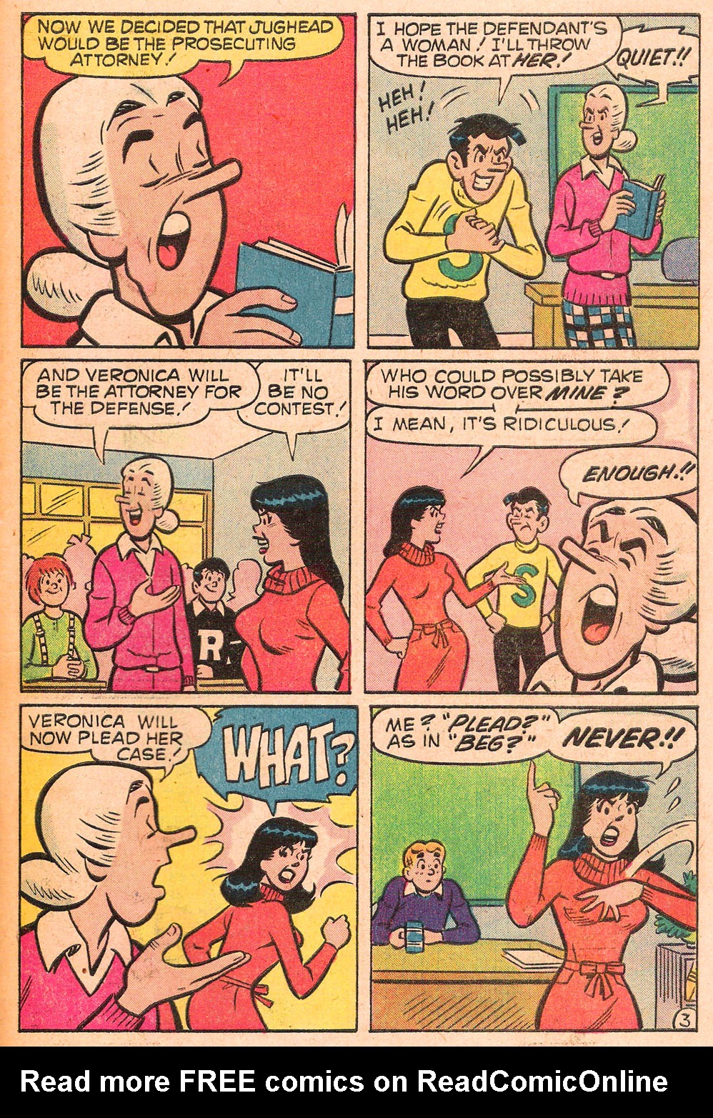 Read online Archie's Girls Betty and Veronica comic -  Issue #271 - 31