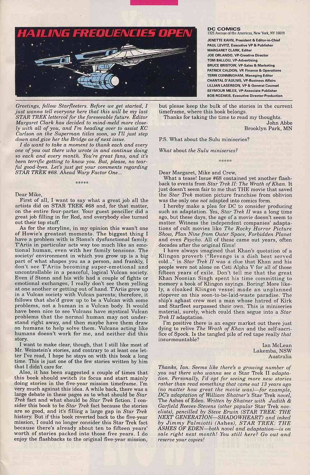 Read online Star Trek (1989) comic -  Issue #72 - 26