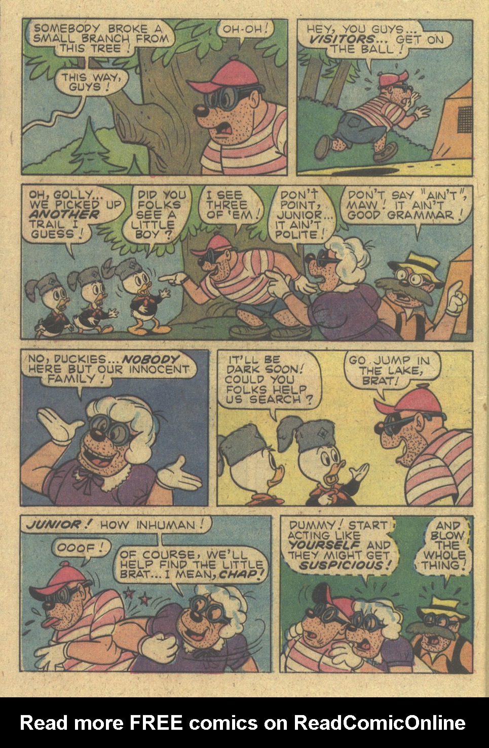 Read online Huey, Dewey, and Louie Junior Woodchucks comic -  Issue #37 - 28