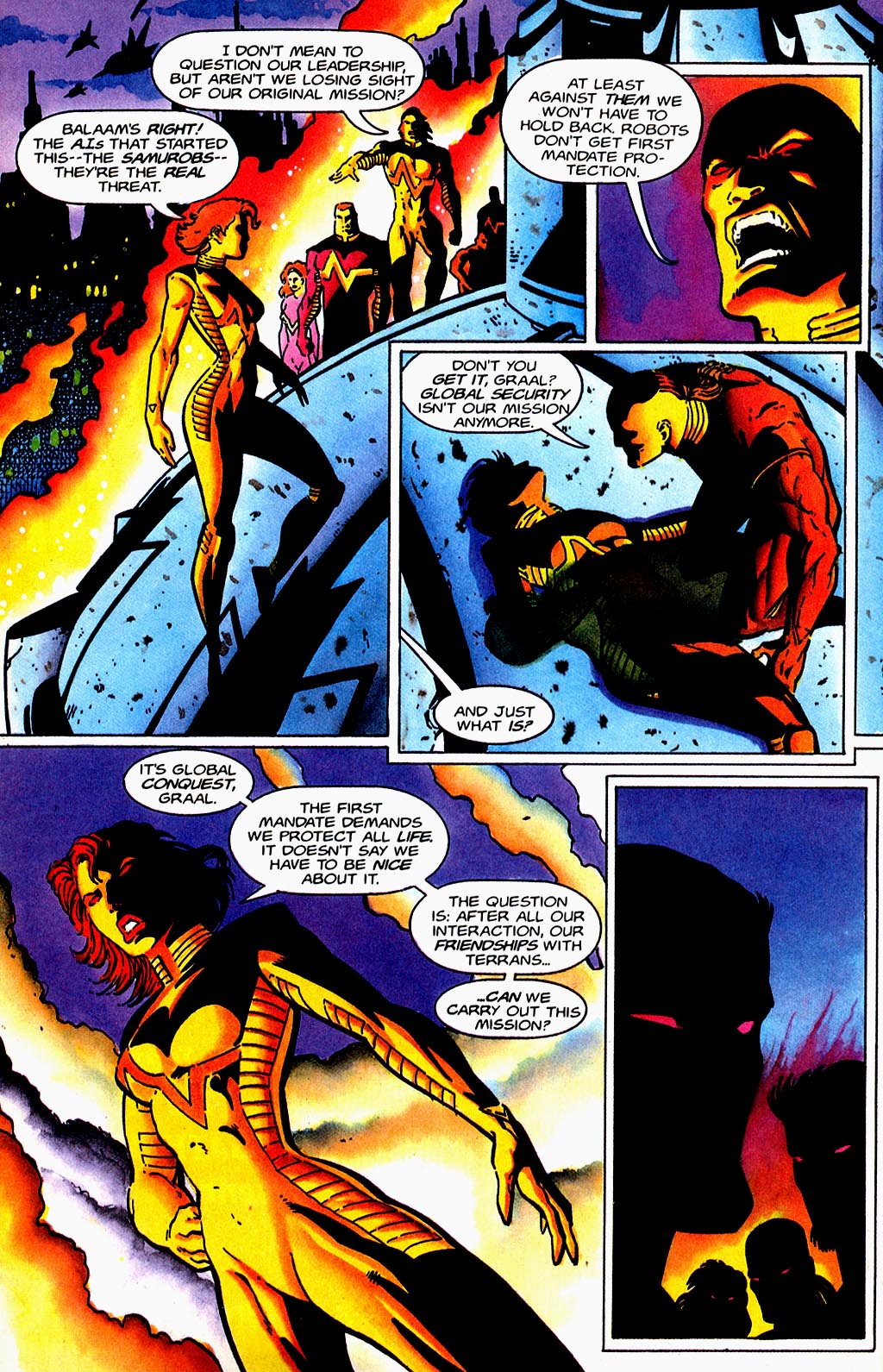 Read online Magnus Robot Fighter (1991) comic -  Issue #54 - 8