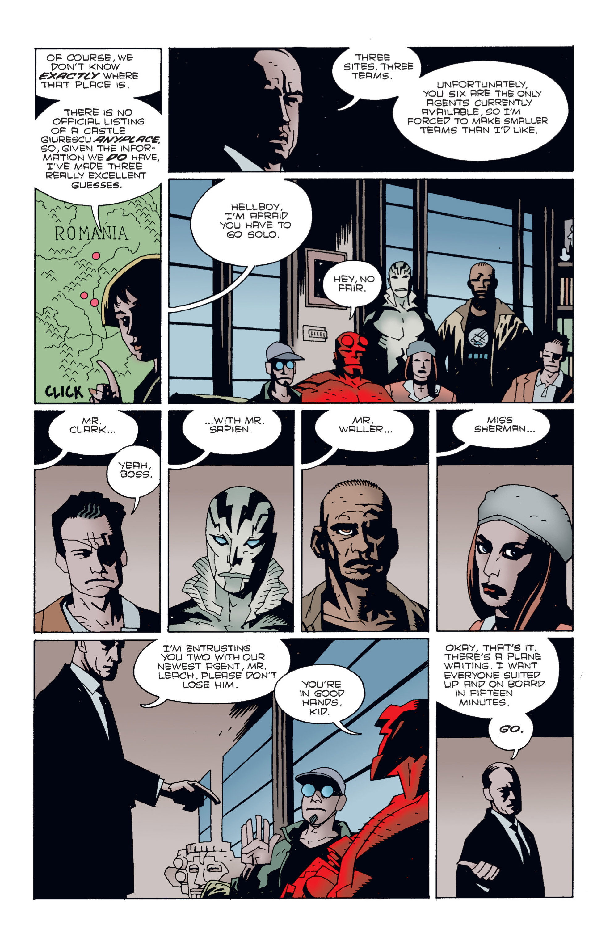 Read online Hellboy comic -  Issue #2 - 22