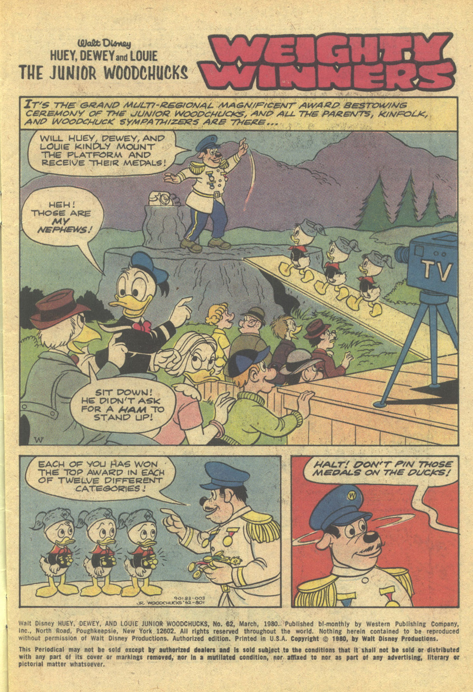 Huey, Dewey, and Louie Junior Woodchucks issue 62 - Page 3